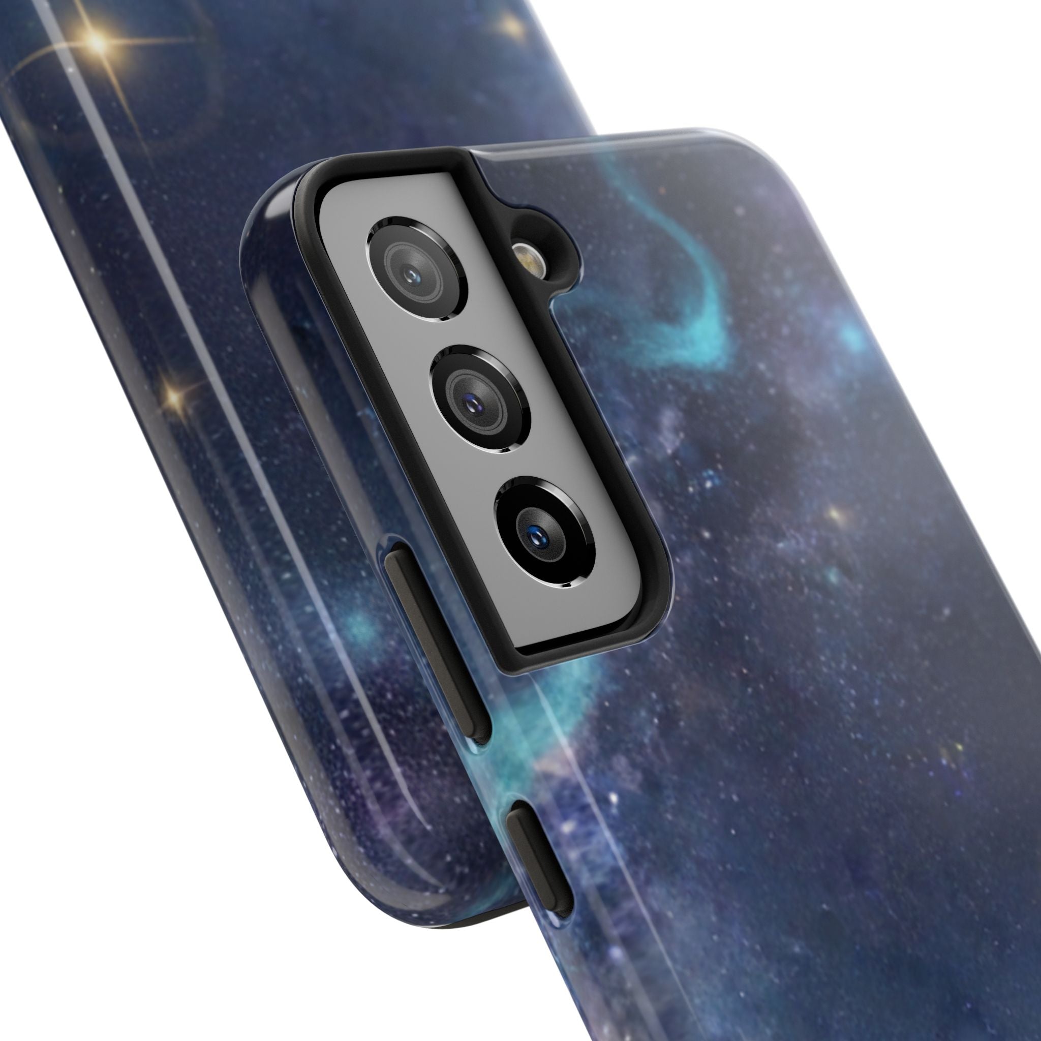Galaxy Night Sky Tough Phone Case — Starry Landscape Protective Phone Cover