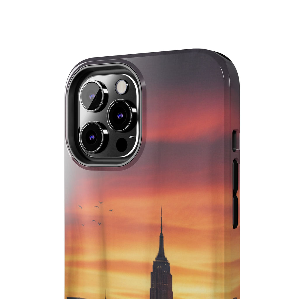 Tough Phone Case — NYC Skyline Sunset Protective Cover