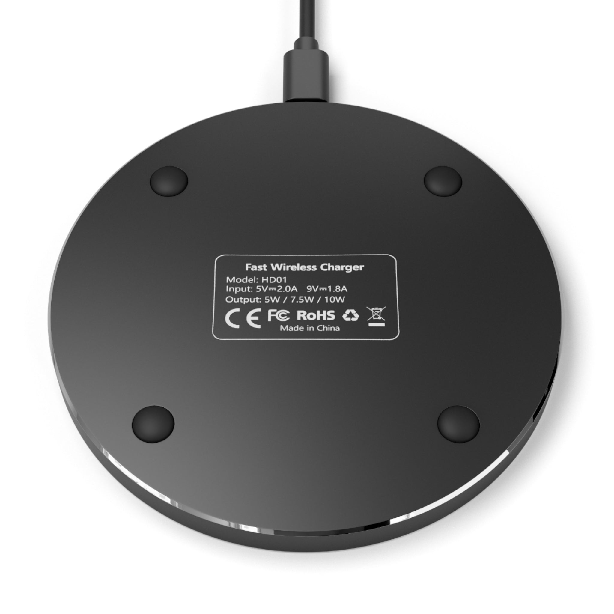 Aurora Night Wireless Charger — Northern Lights Qi Charging Pad