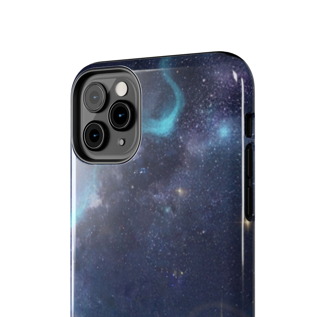 Galaxy Night Sky Tough Phone Case — Starry Landscape Protective Phone Cover