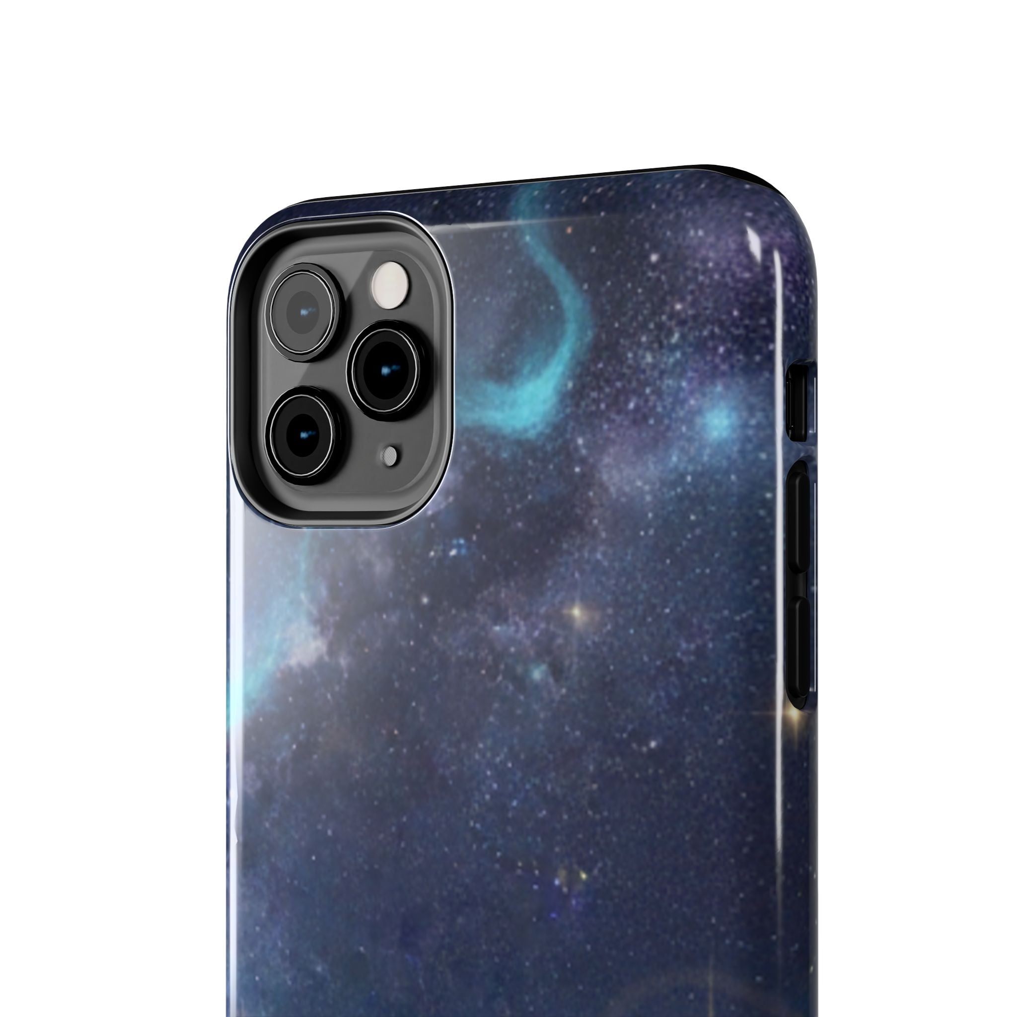 Galaxy Night Sky Tough Phone Case — Starry Landscape Protective Phone Cover