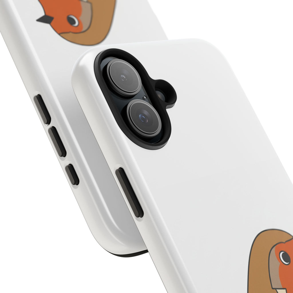 Cute Robin Tough Phone Case — Protective Bird iPhone Case