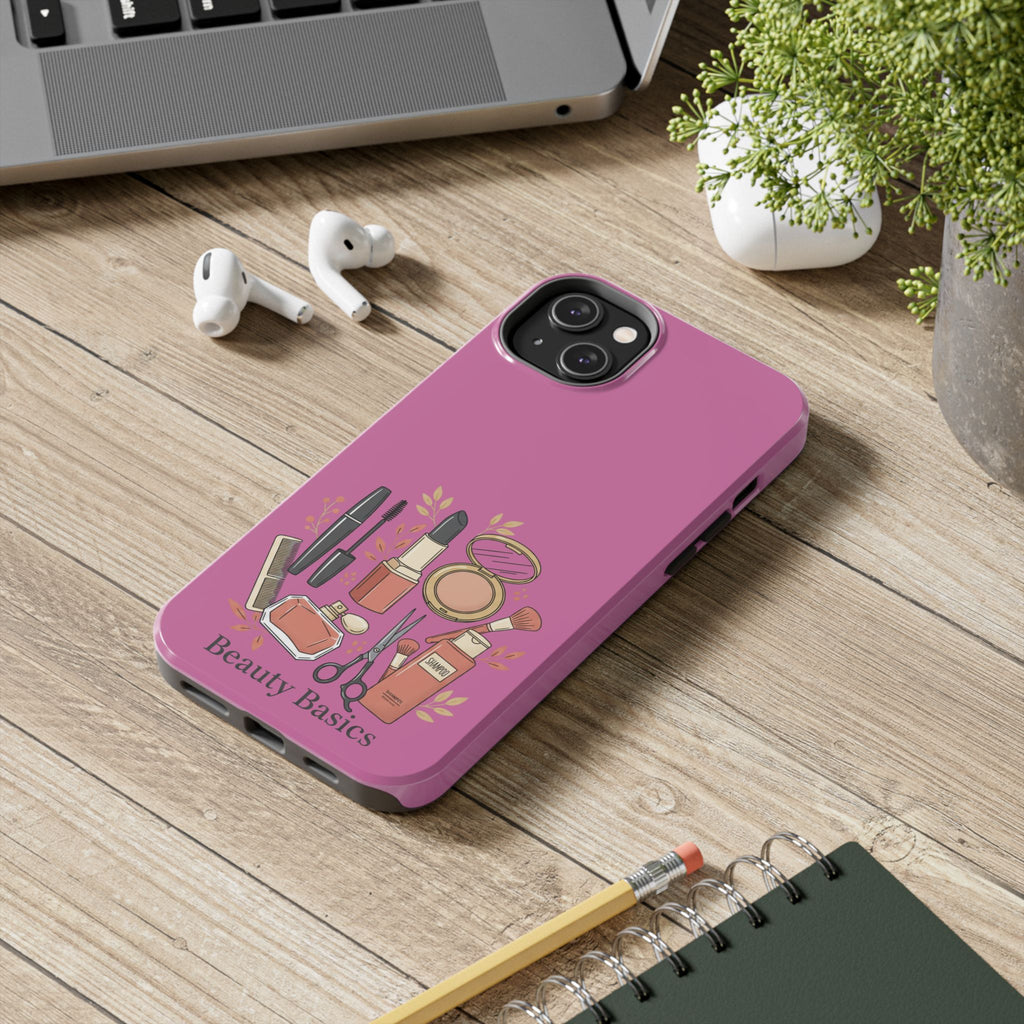 Beauty Basics Tough Phone Cases - Pink