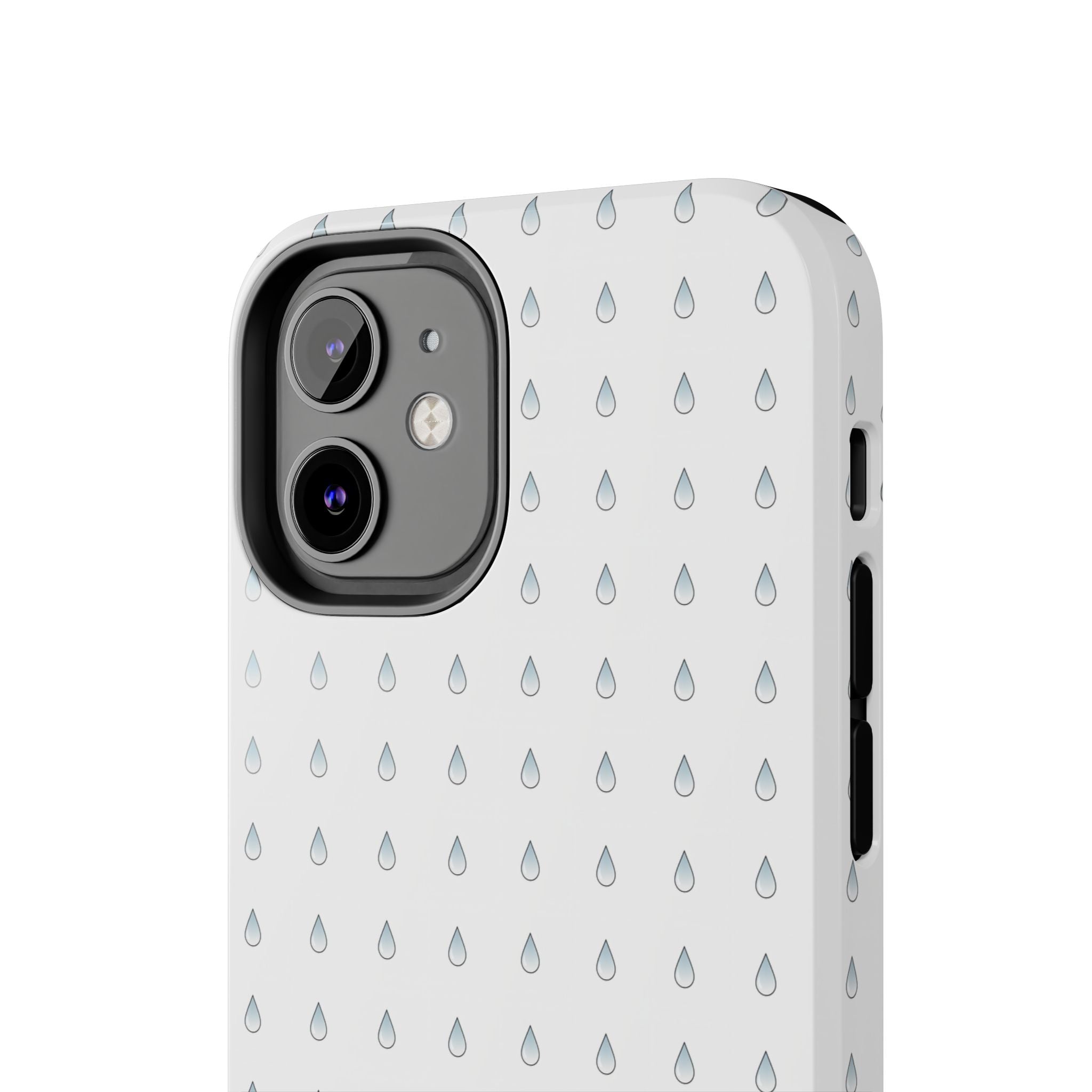 Tough Phone Case — Minimal Raindrop Protective Cover