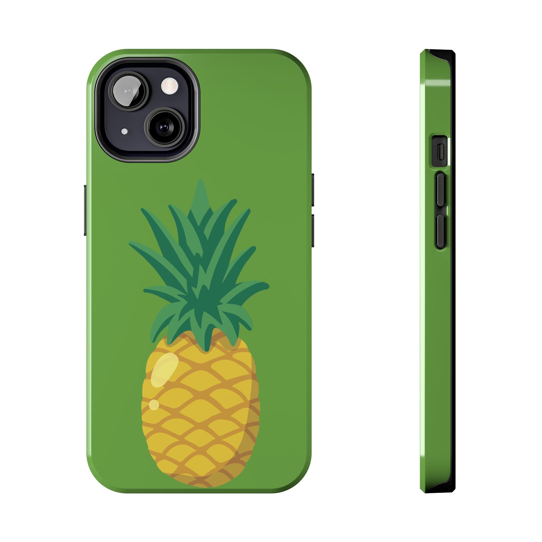 Pineapple Tough Phone Case — Tropical Green Protective Phone Cover