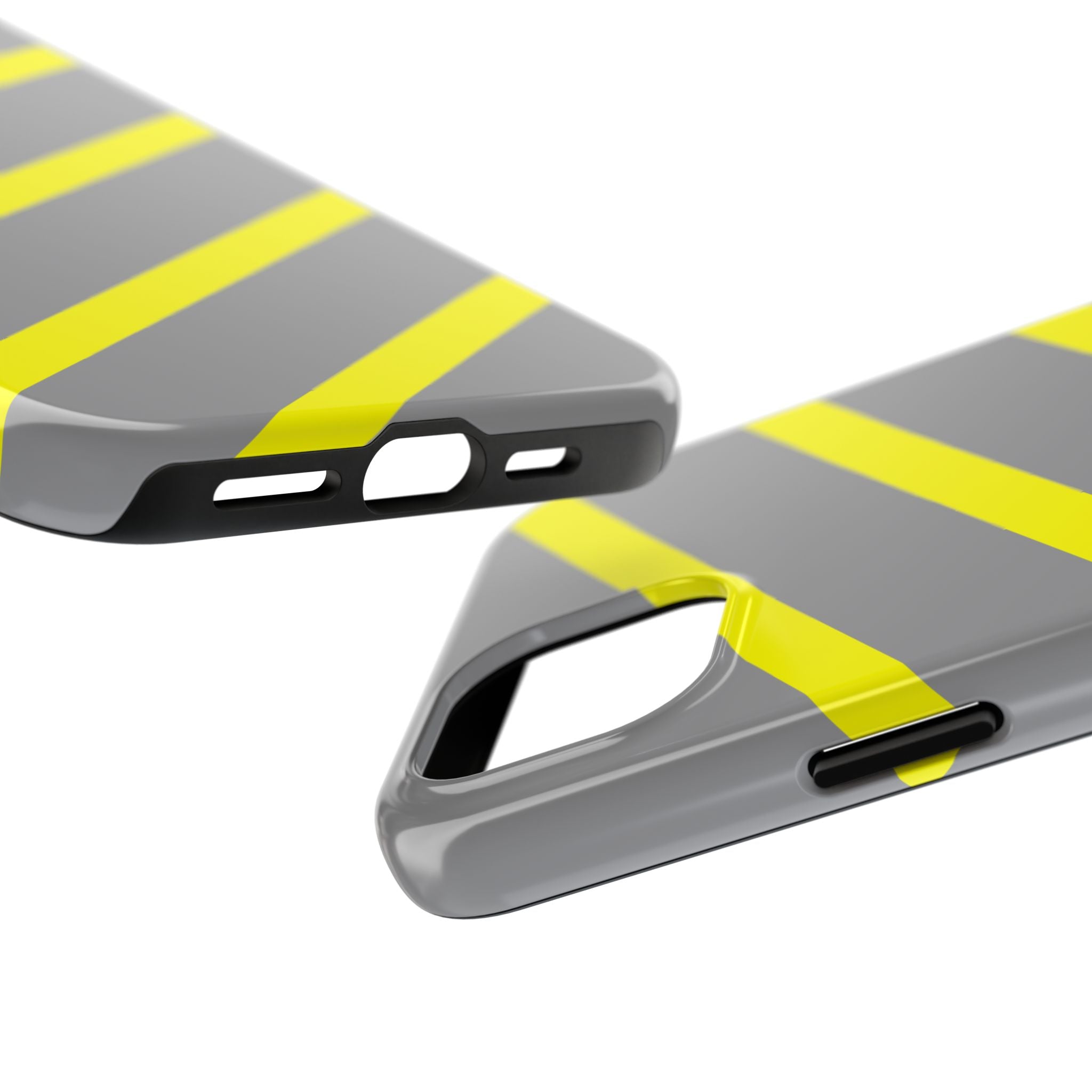 Copy of Tough Phone Case — Blue Diagonal Stripe Shockproof Cover