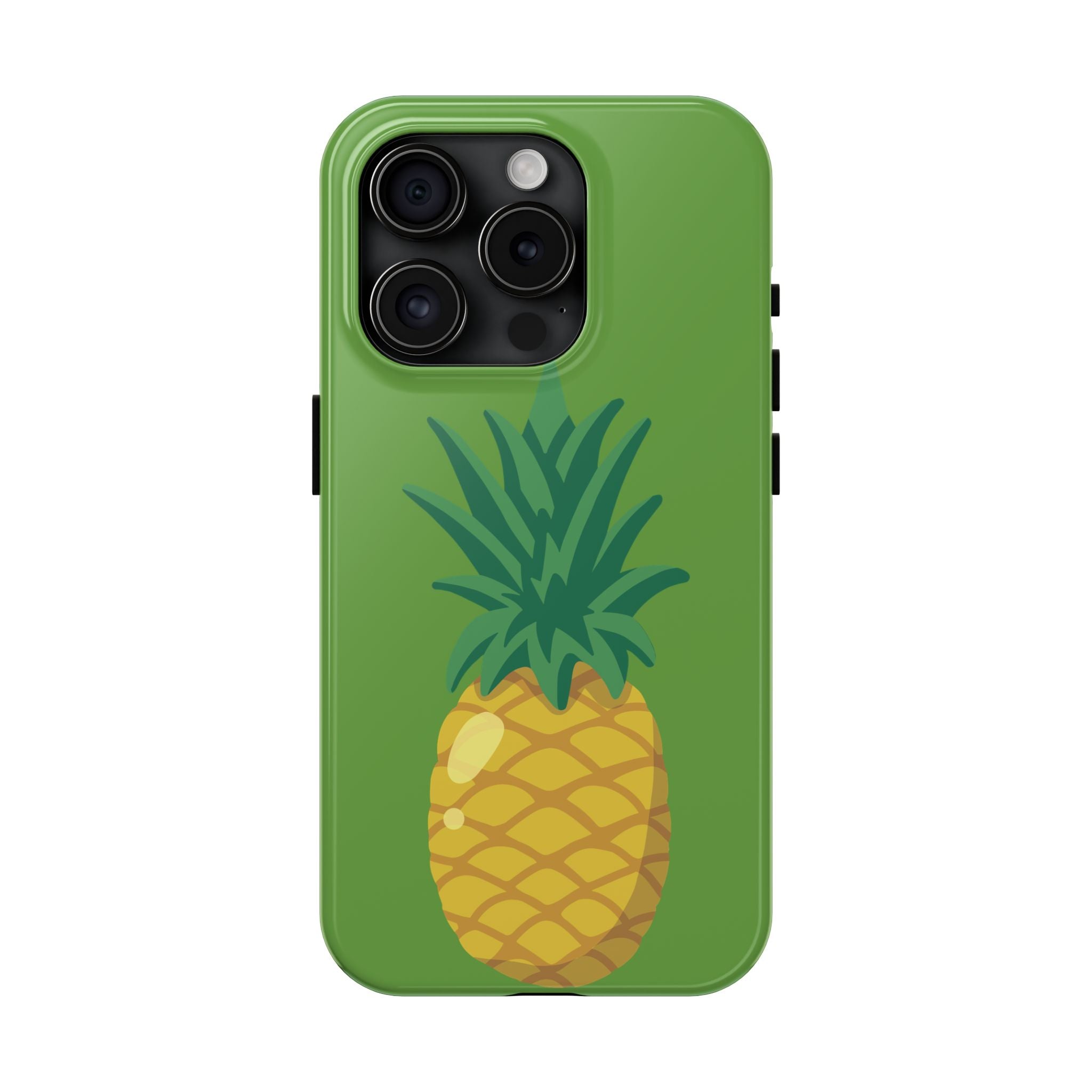 Pineapple Tough Phone Case — Tropical Green Protective Phone Cover