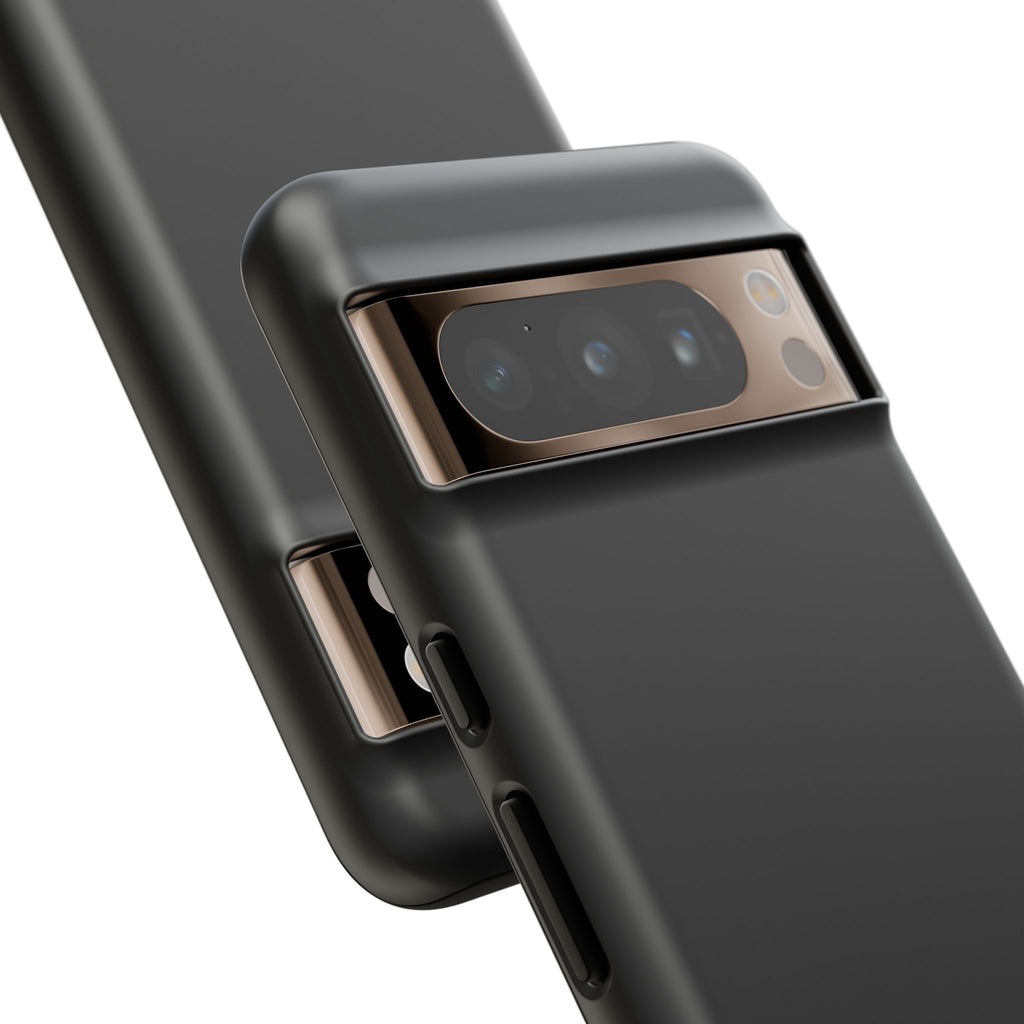 Phone Case - "Progress Over Perfection" Glossy Black Protective Cover