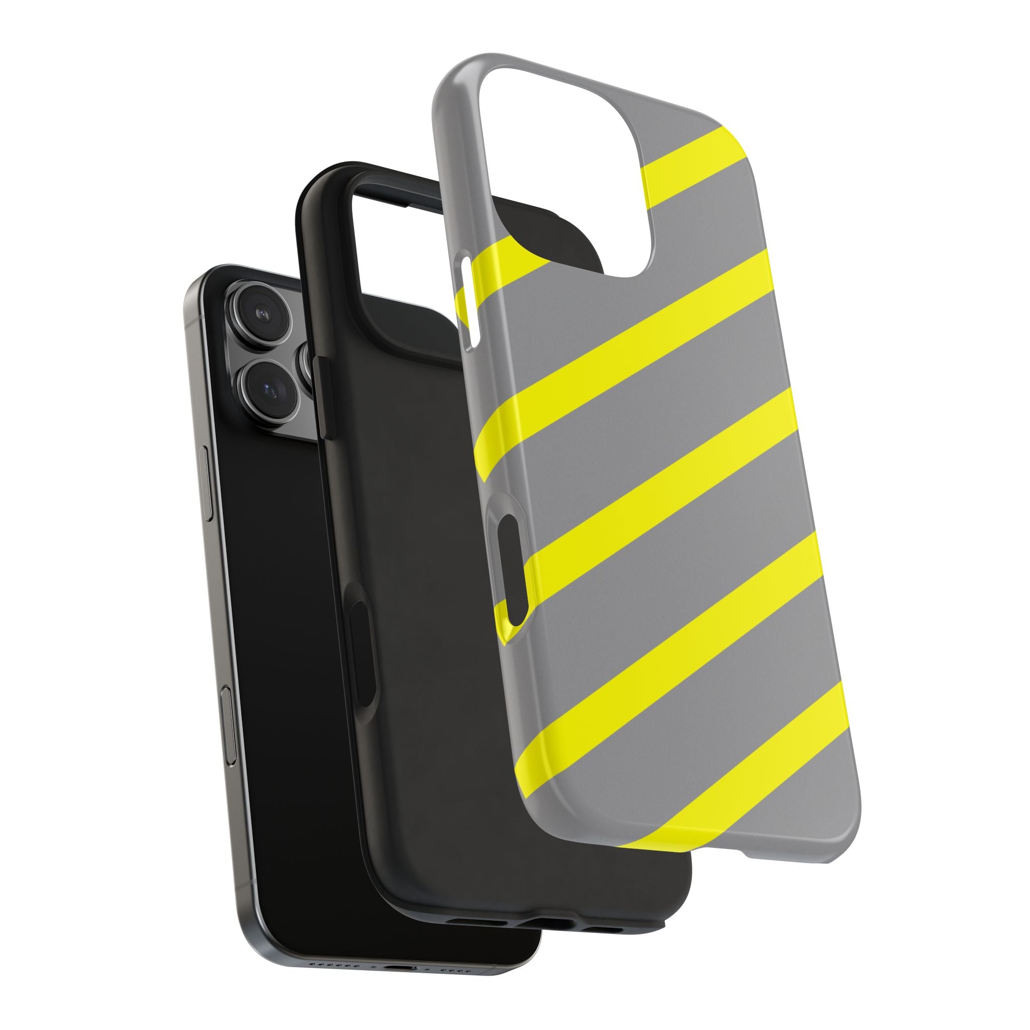 Copy of Tough Phone Case — Blue Diagonal Stripe Shockproof Cover