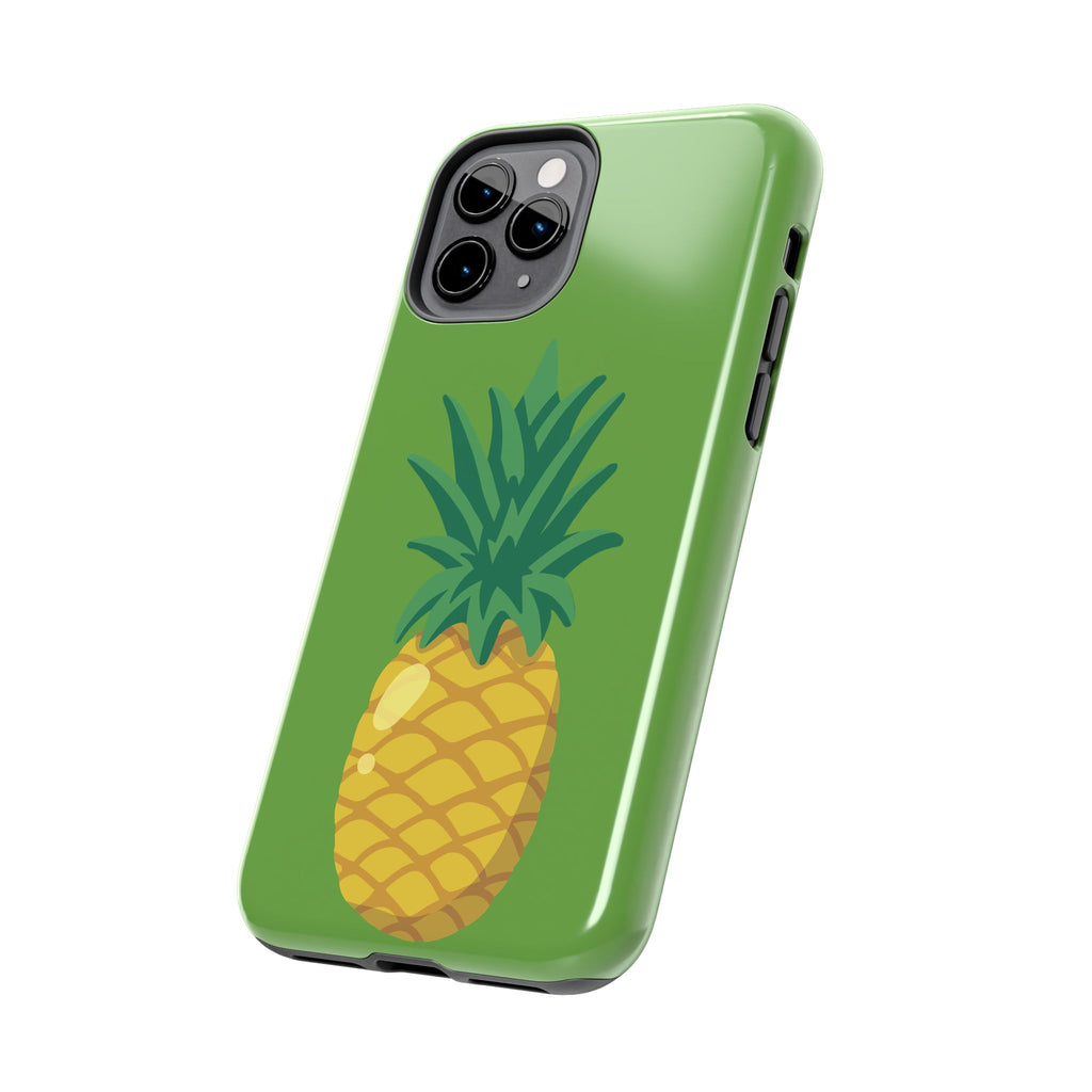 Pineapple Tough Phone Case — Tropical Green Protective Phone Cover