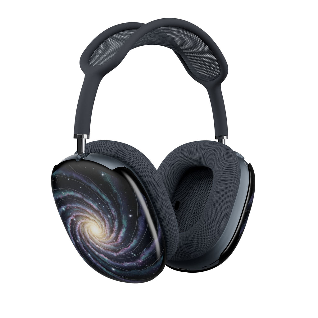 Galaxy Swirl AirPods Max Shell Case — Space Nebula Headphone Covers
