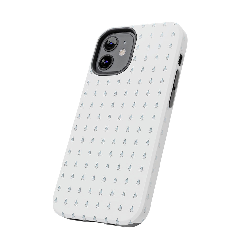 Tough Phone Case — Minimal Raindrop Protective Cover