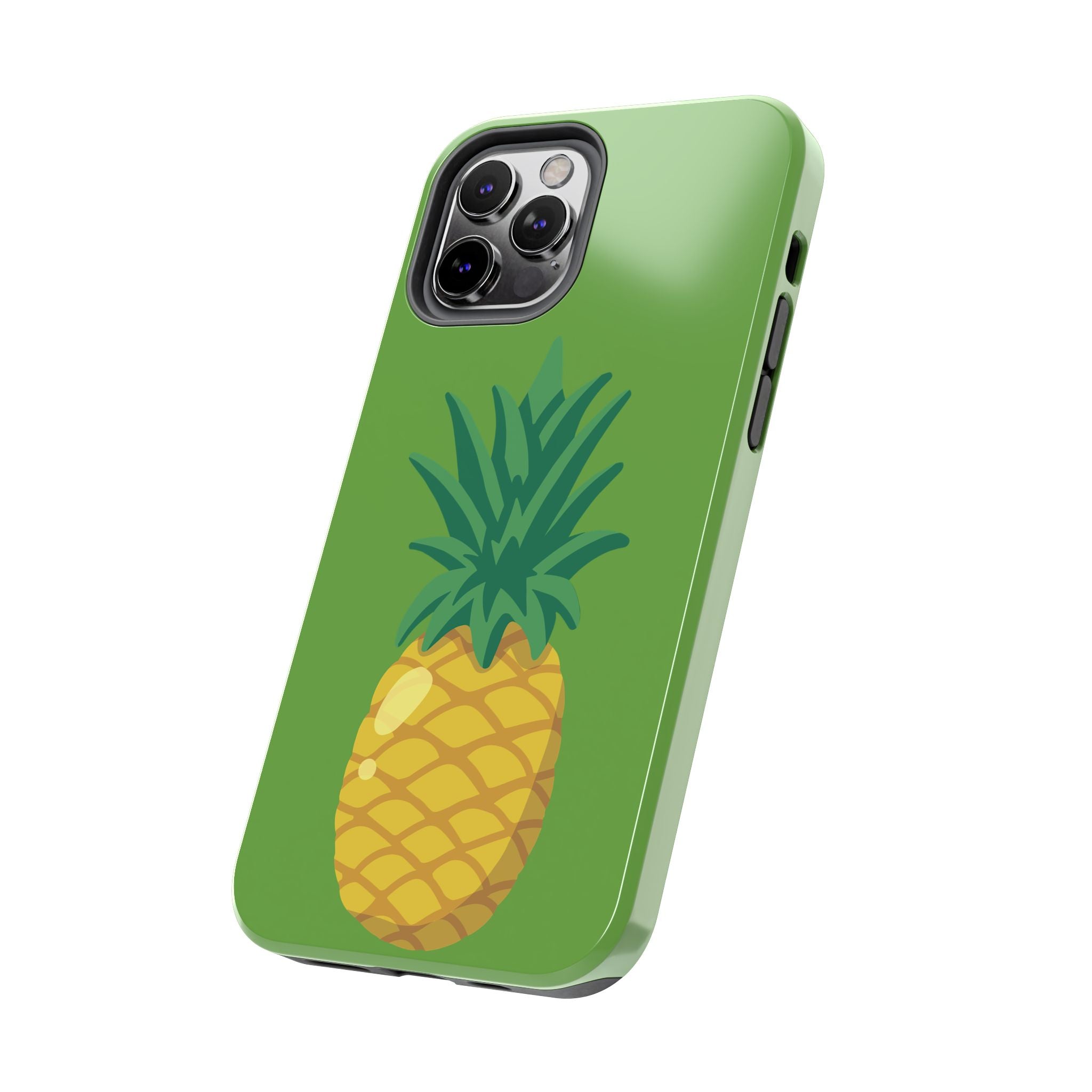 Pineapple Tough Phone Case — Tropical Green Protective Phone Cover