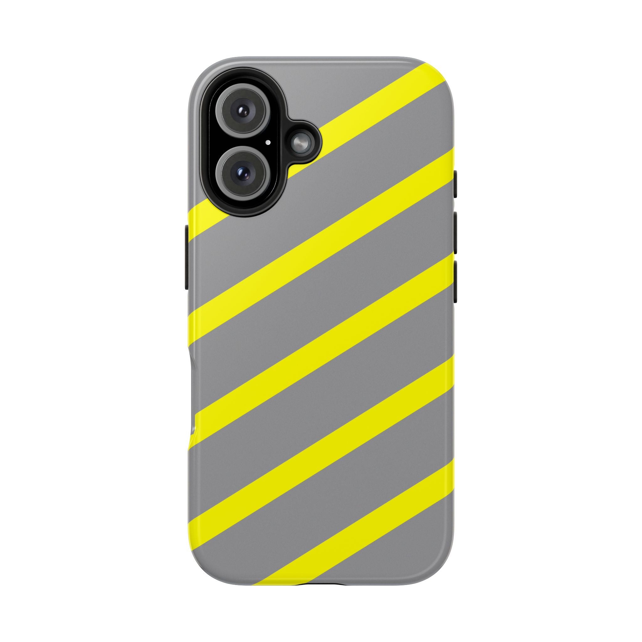 Copy of Tough Phone Case — Blue Diagonal Stripe Shockproof Cover