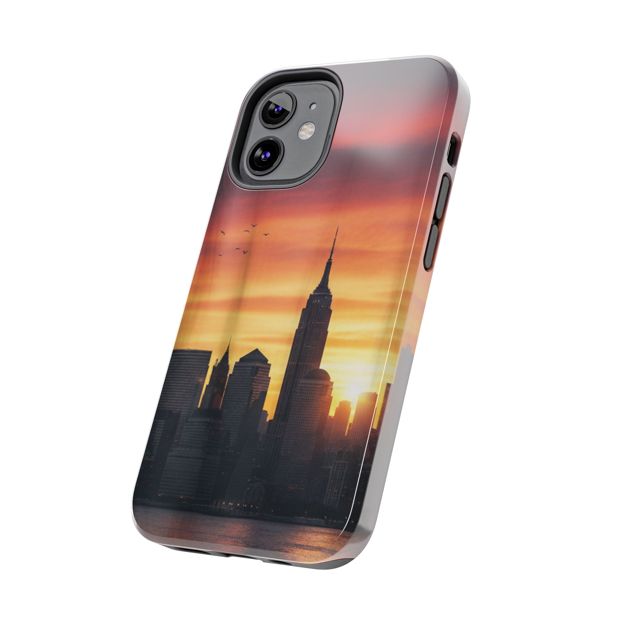 Tough Phone Case — NYC Skyline Sunset Protective Cover