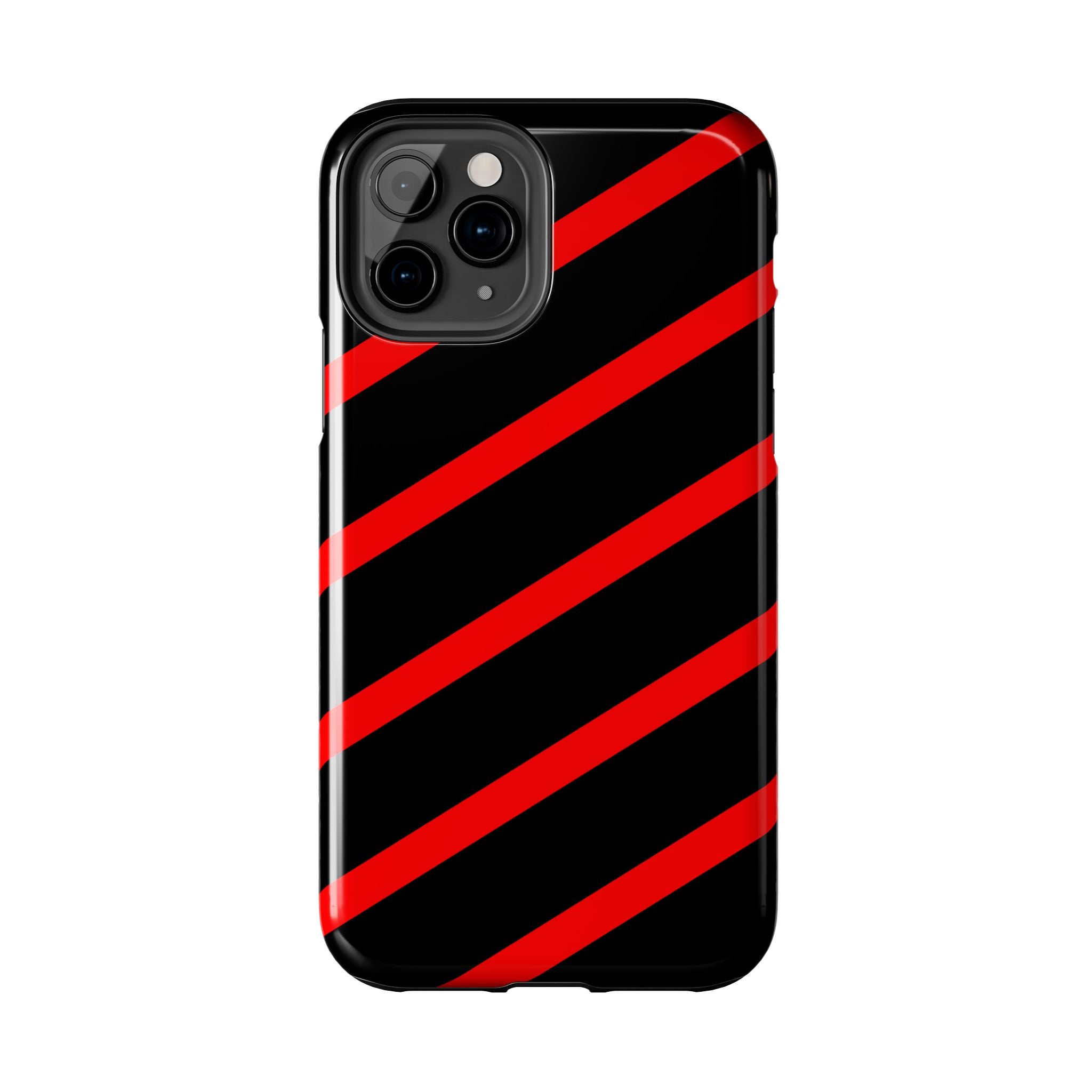 Copy of Tough Phone Case — Blue Diagonal Stripe Shockproof Cover