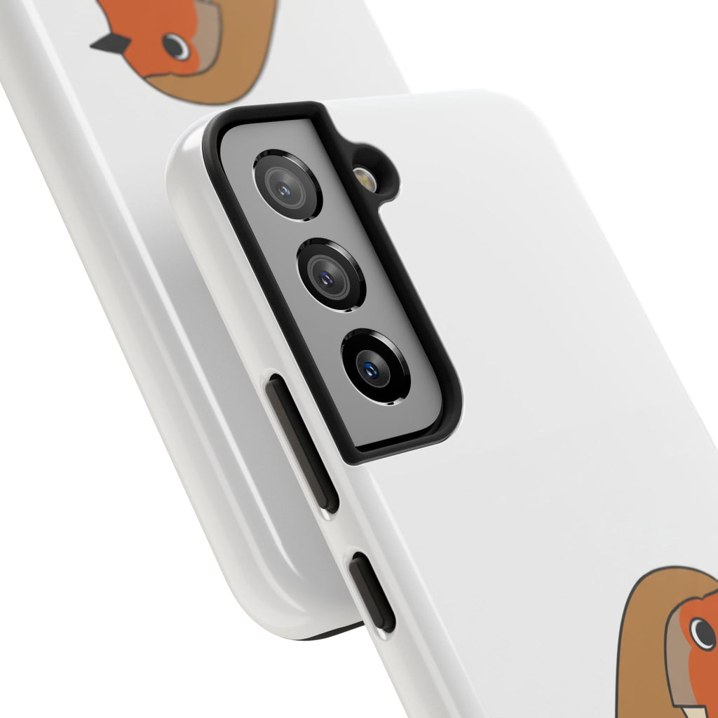 Cute Robin Tough Phone Case — Protective Bird iPhone Case