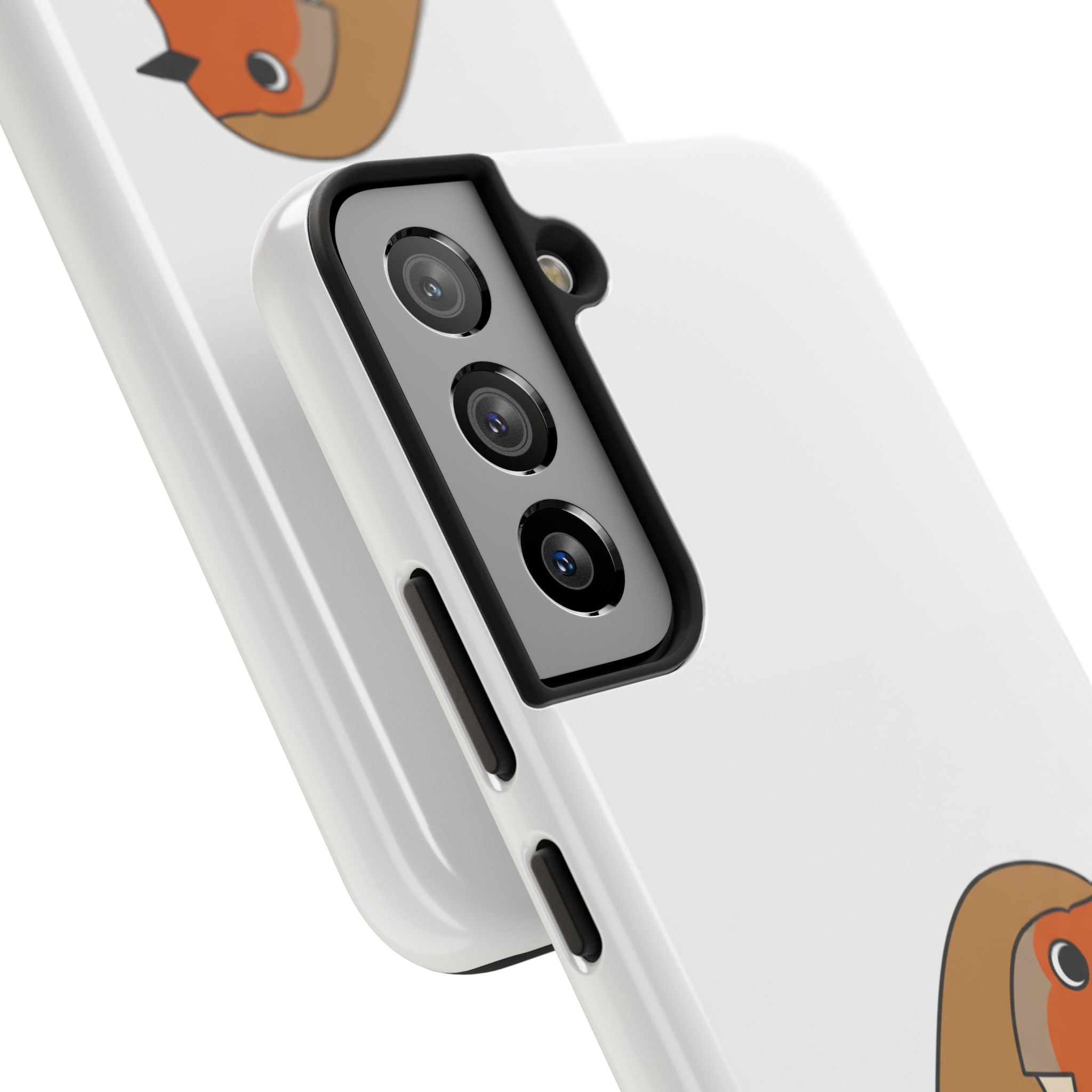 Cute Robin Tough Phone Case — Protective Bird iPhone Case
