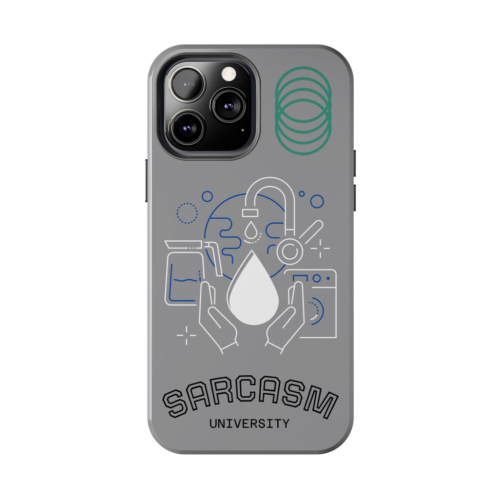 Sarcasm University Tough Phone Case — Scientific Lab Drop Design