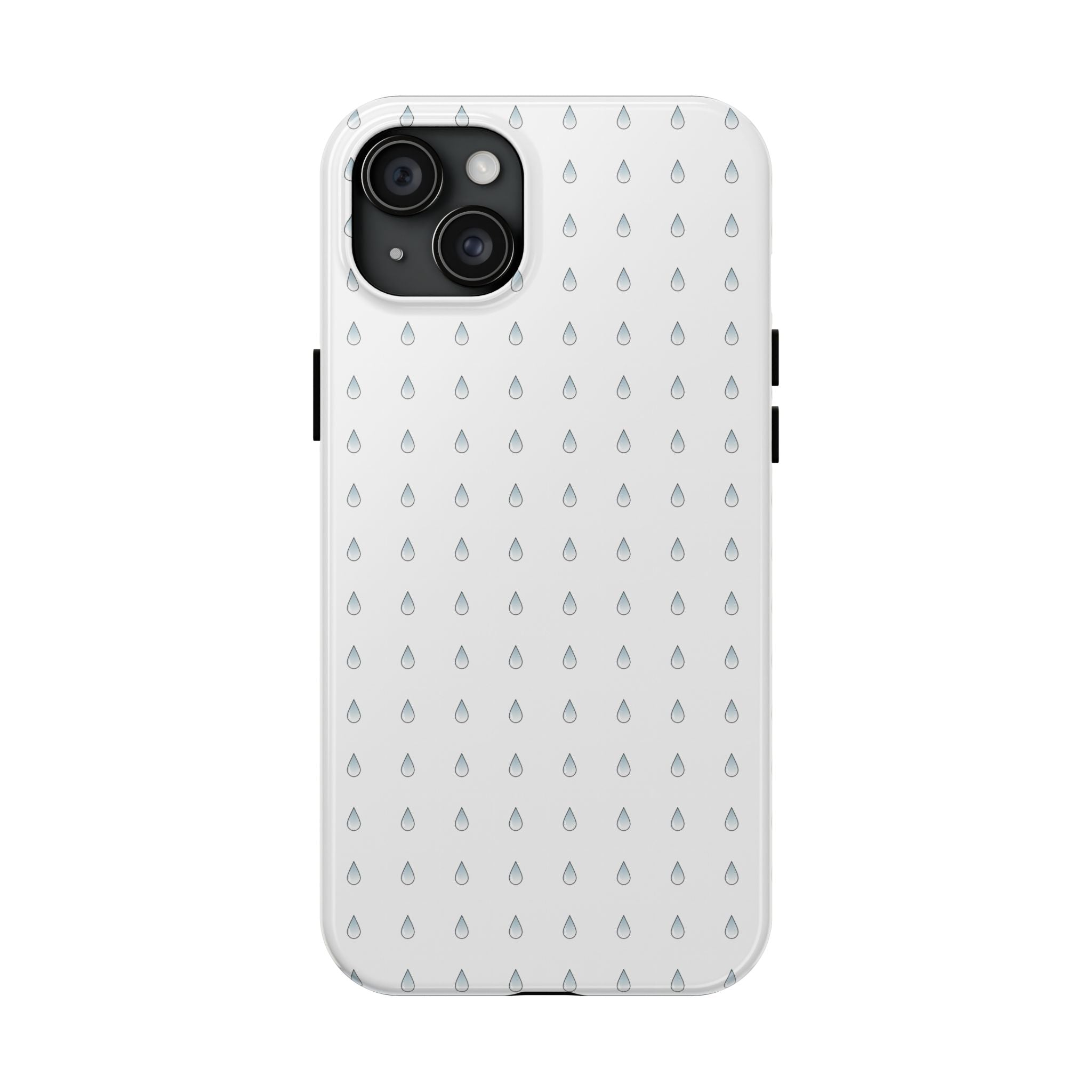 Tough Phone Case — Minimal Raindrop Protective Cover