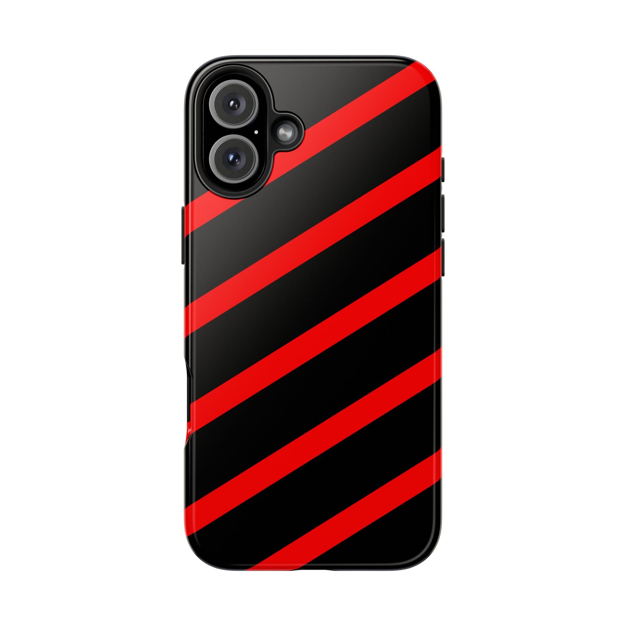 Copy of Tough Phone Case — Blue Diagonal Stripe Shockproof Cover