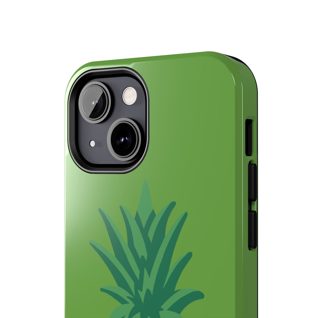 Pineapple Tough Phone Case — Tropical Green Protective Phone Cover