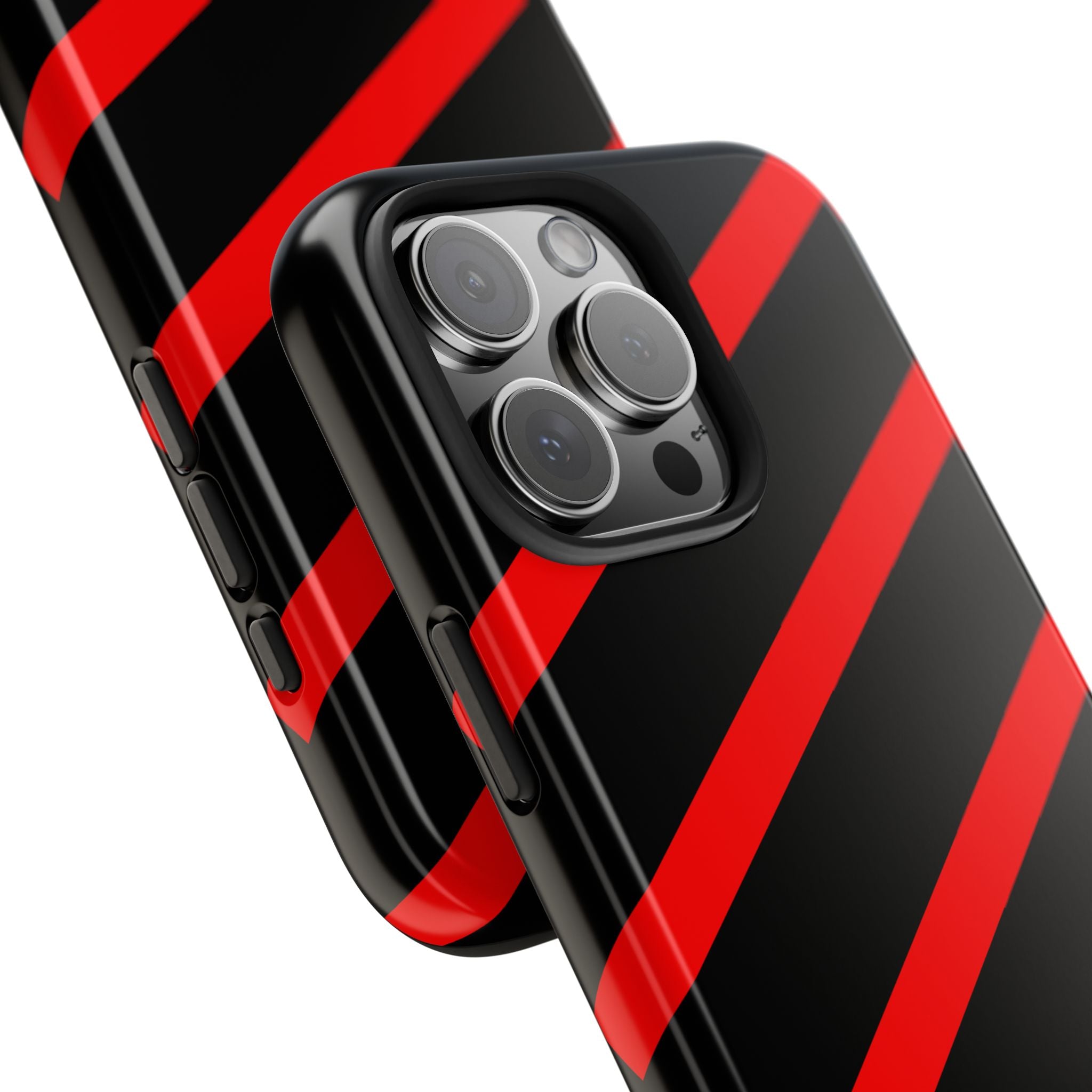 Copy of Tough Phone Case — Blue Diagonal Stripe Shockproof Cover