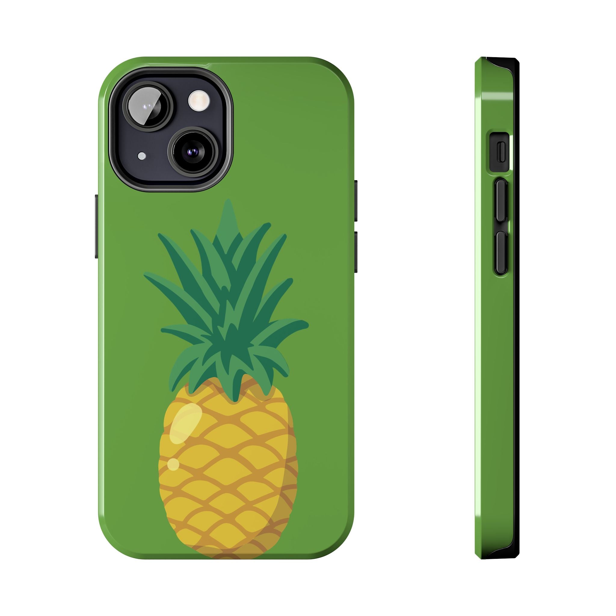 Pineapple Tough Phone Case — Tropical Green Protective Phone Cover
