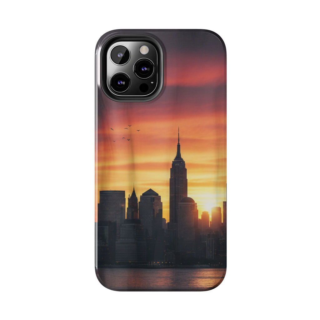 Tough Phone Case — NYC Skyline Sunset Protective Cover
