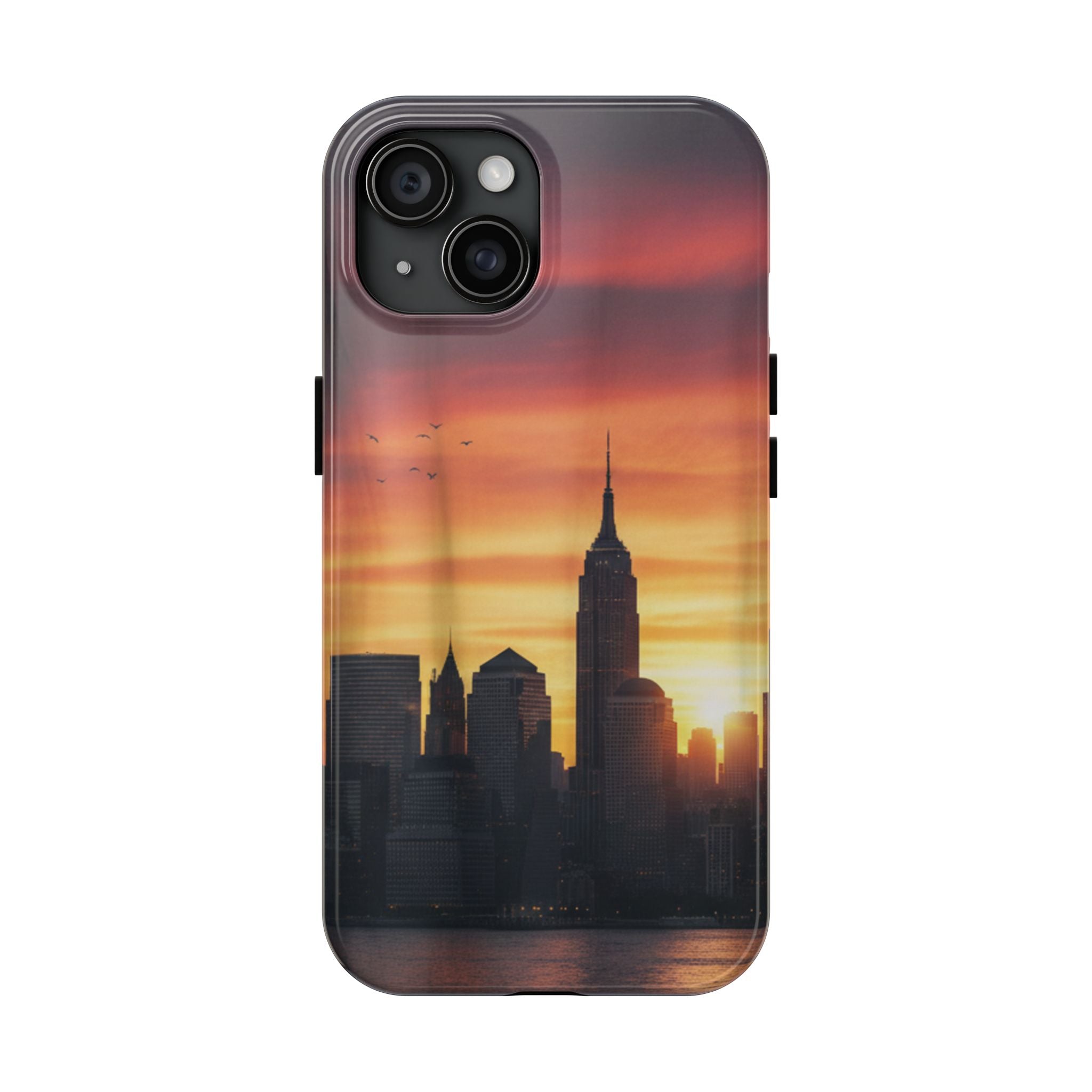 Tough Phone Case — NYC Skyline Sunset Protective Cover
