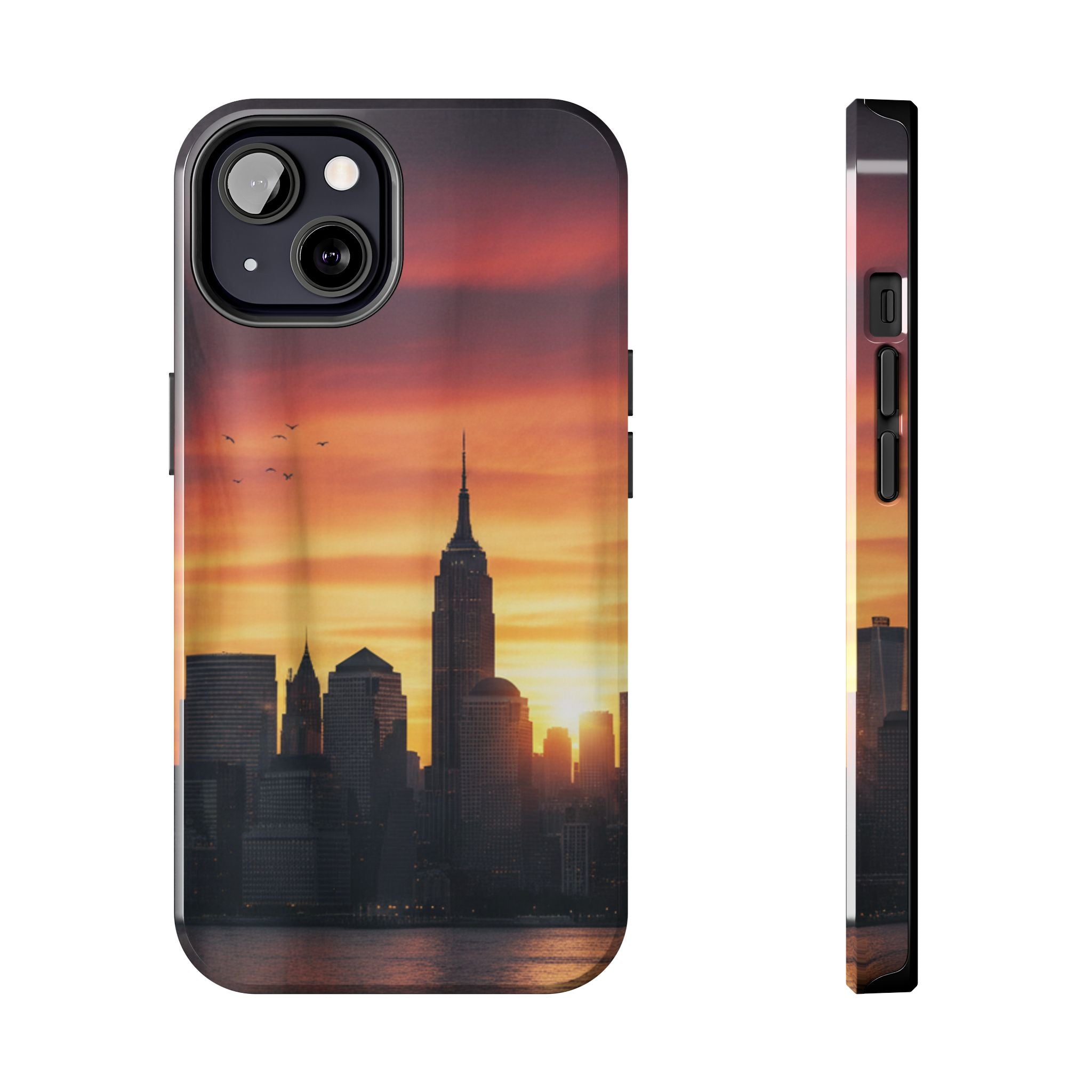 Tough Phone Case — NYC Skyline Sunset Protective Cover