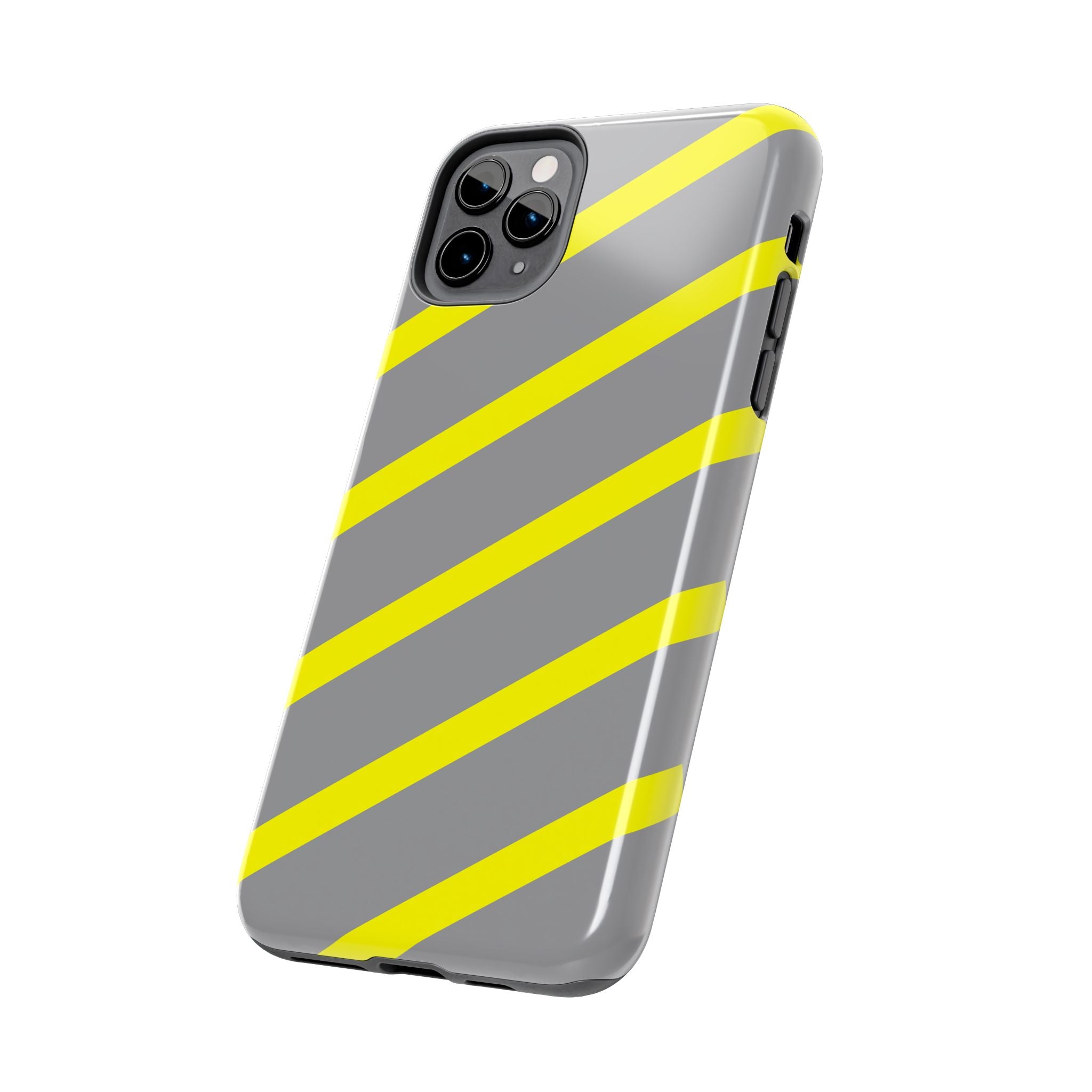 Copy of Tough Phone Case — Blue Diagonal Stripe Shockproof Cover