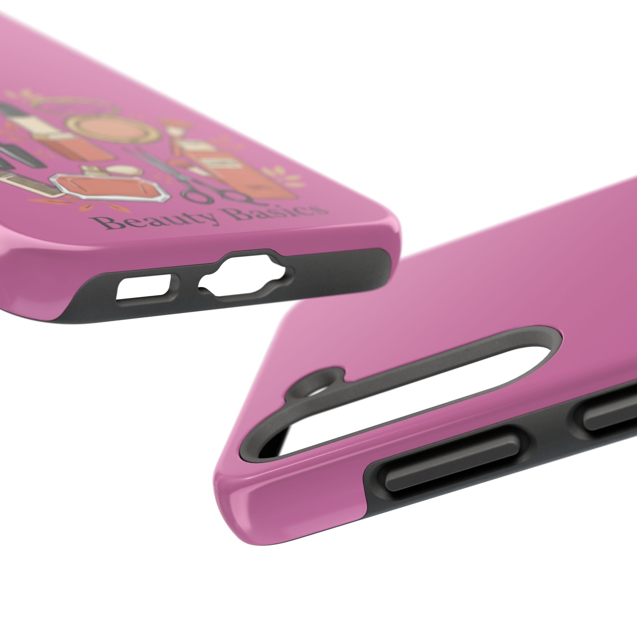 Beauty Basics Tough Phone Cases - Pink
