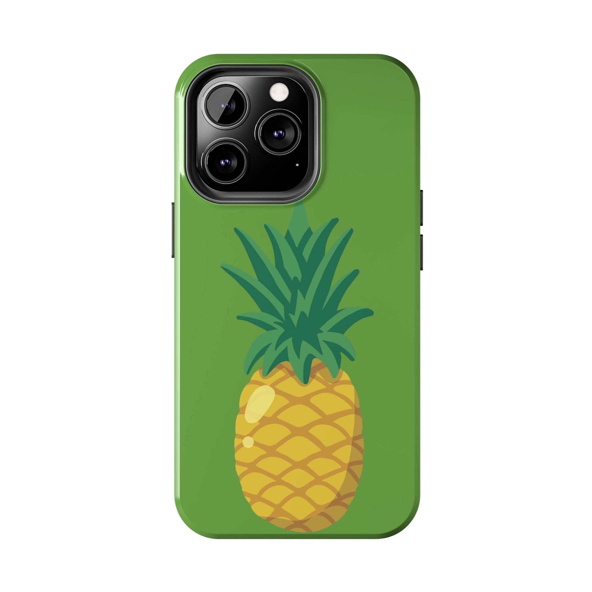 Pineapple Tough Phone Case — Tropical Green Protective Phone Cover