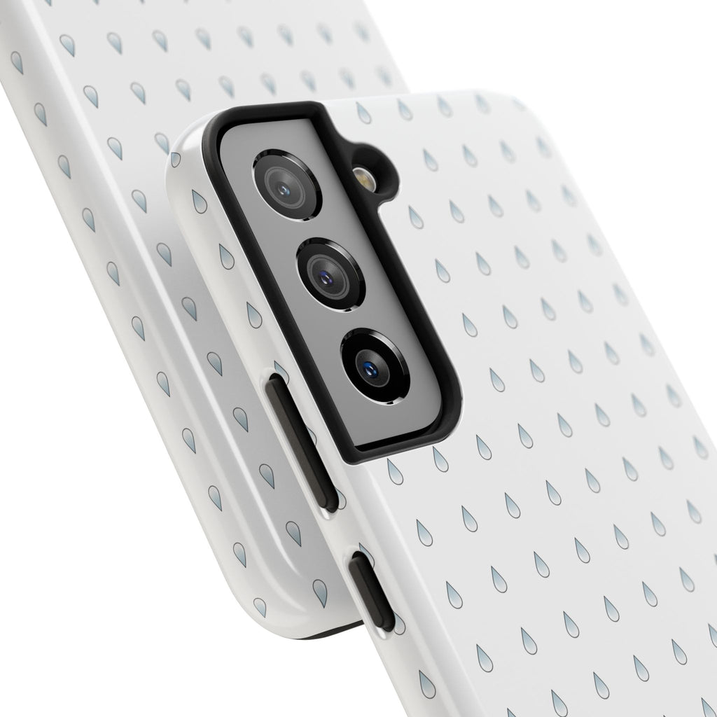 Tough Phone Case — Minimal Raindrop Protective Cover