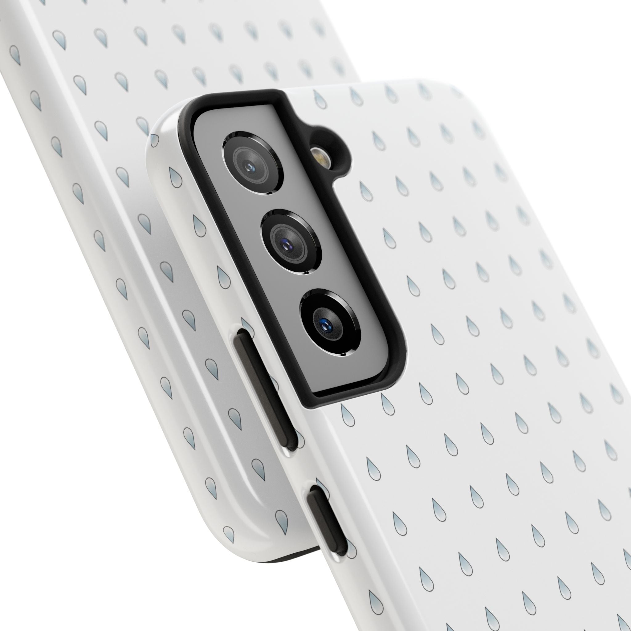 Tough Phone Case — Minimal Raindrop Protective Cover