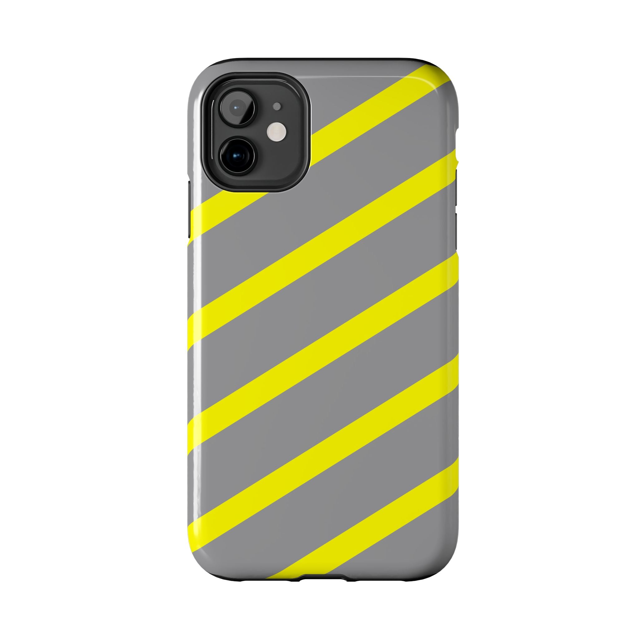 Copy of Tough Phone Case — Blue Diagonal Stripe Shockproof Cover