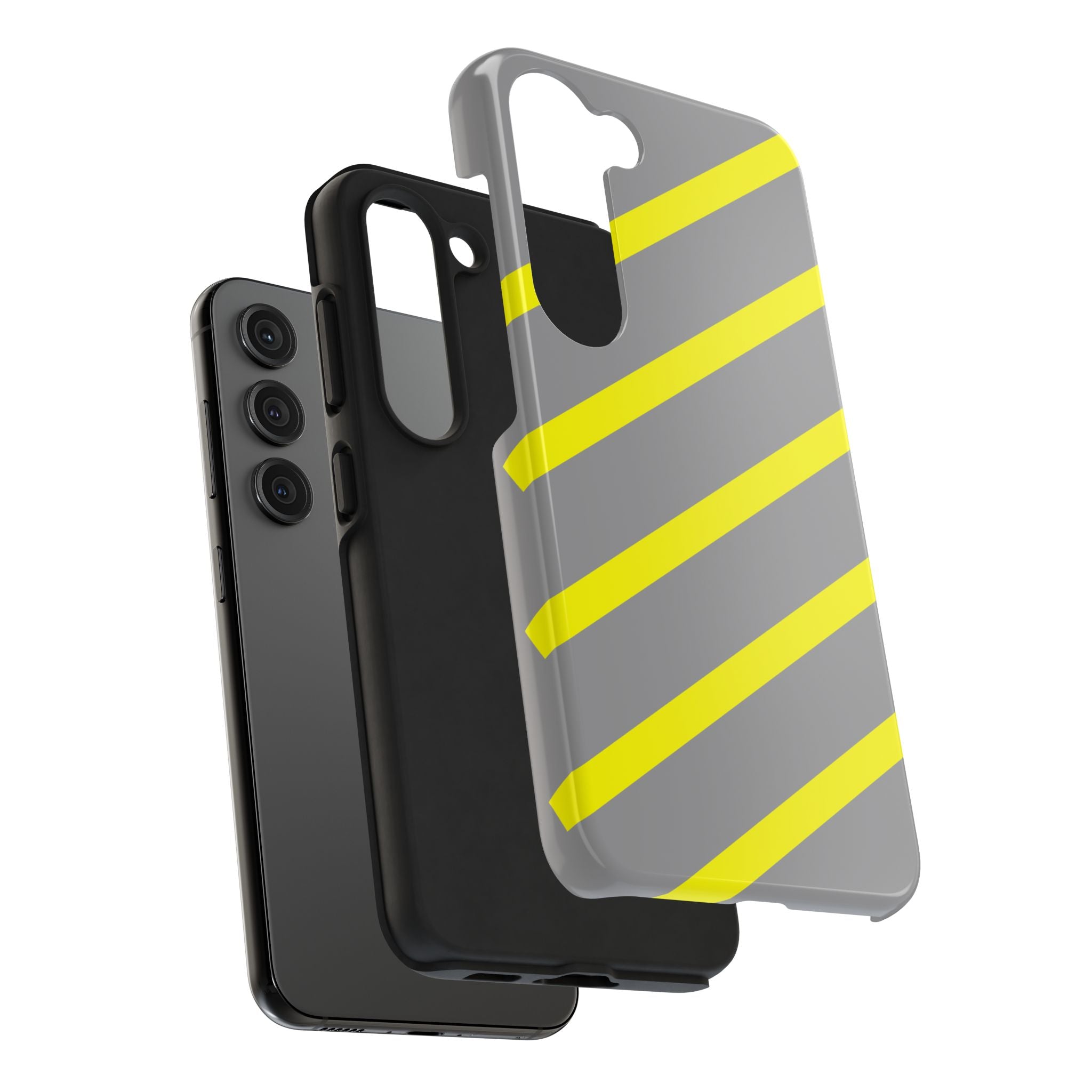 Copy of Tough Phone Case — Blue Diagonal Stripe Shockproof Cover