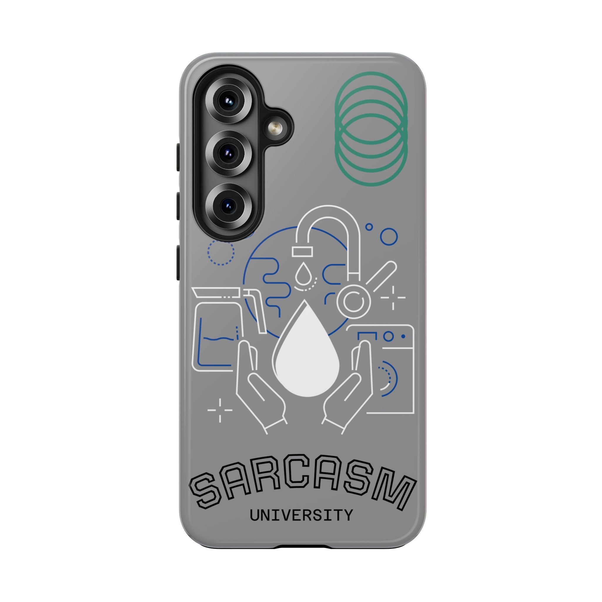 Sarcasm University Tough Phone Case — Scientific Lab Drop Design