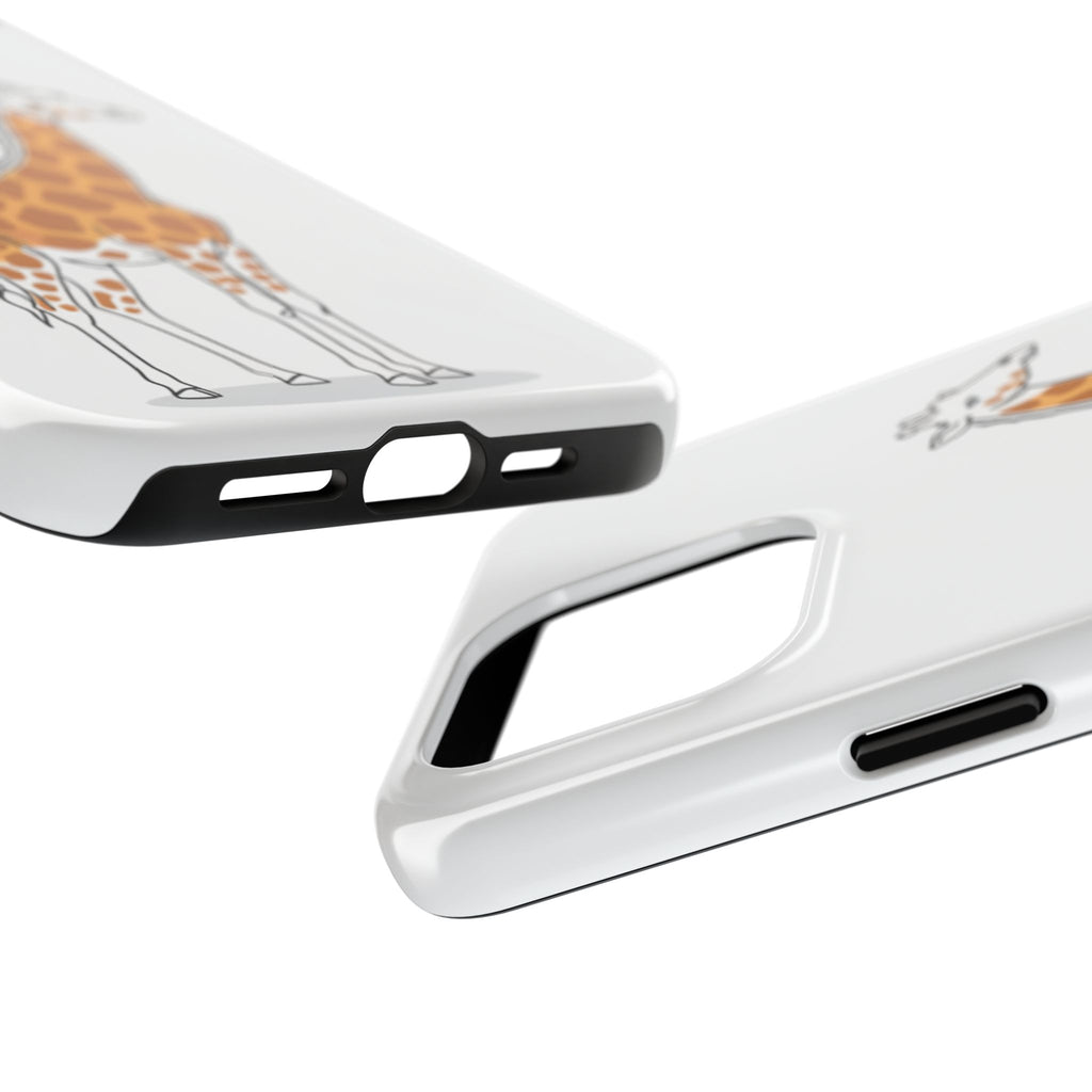 Giraffe Tough Phone Case — Cute Safari Animal Protective Cover
