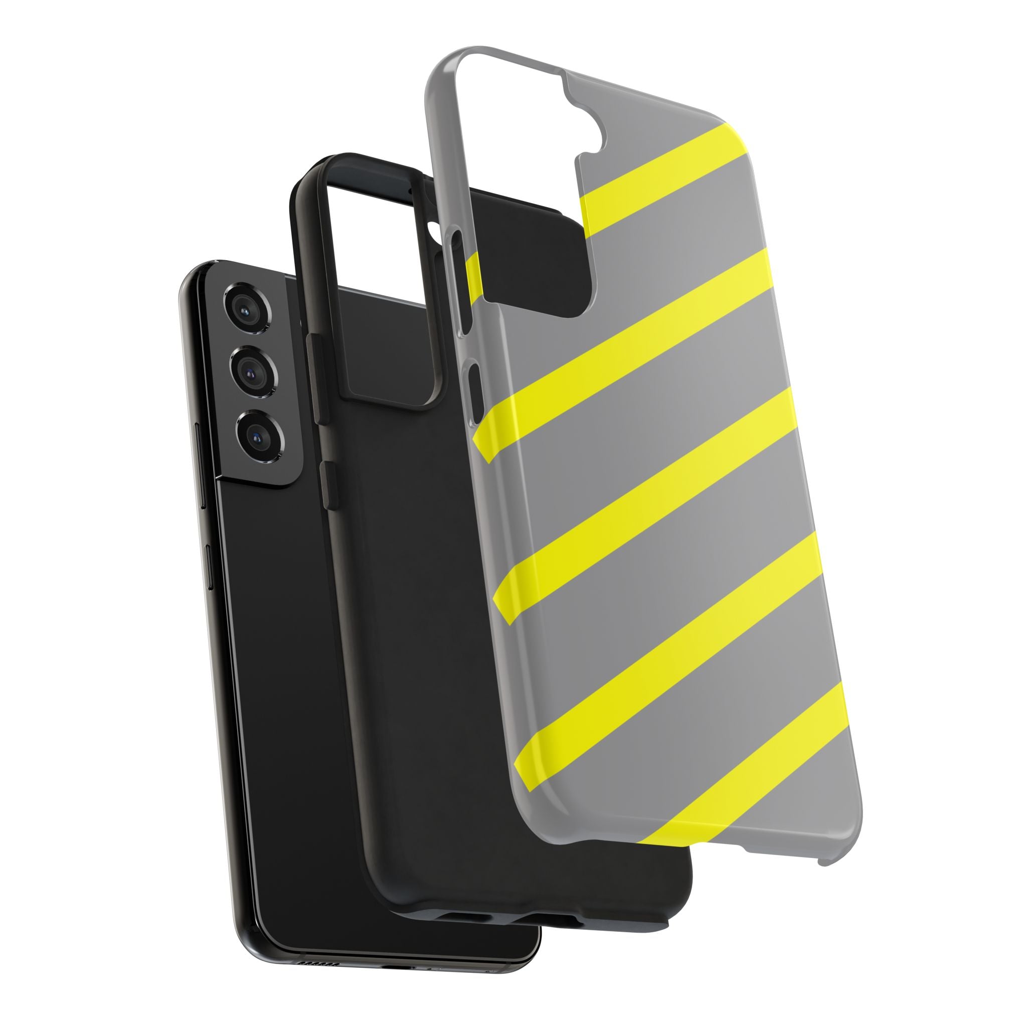 Copy of Tough Phone Case — Blue Diagonal Stripe Shockproof Cover