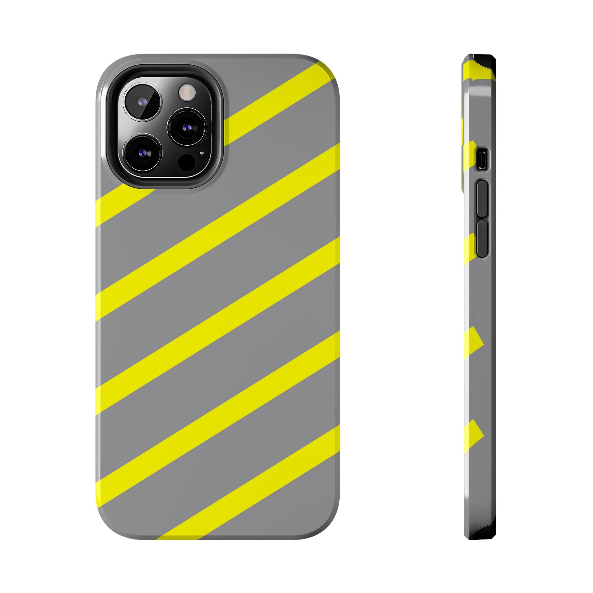 Copy of Tough Phone Case — Blue Diagonal Stripe Shockproof Cover