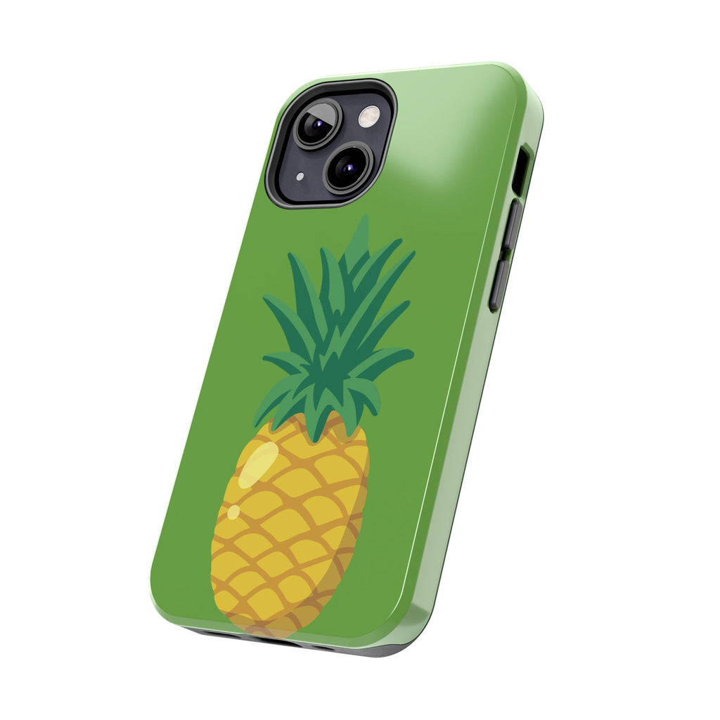 Pineapple Tough Phone Case — Tropical Green Protective Phone Cover
