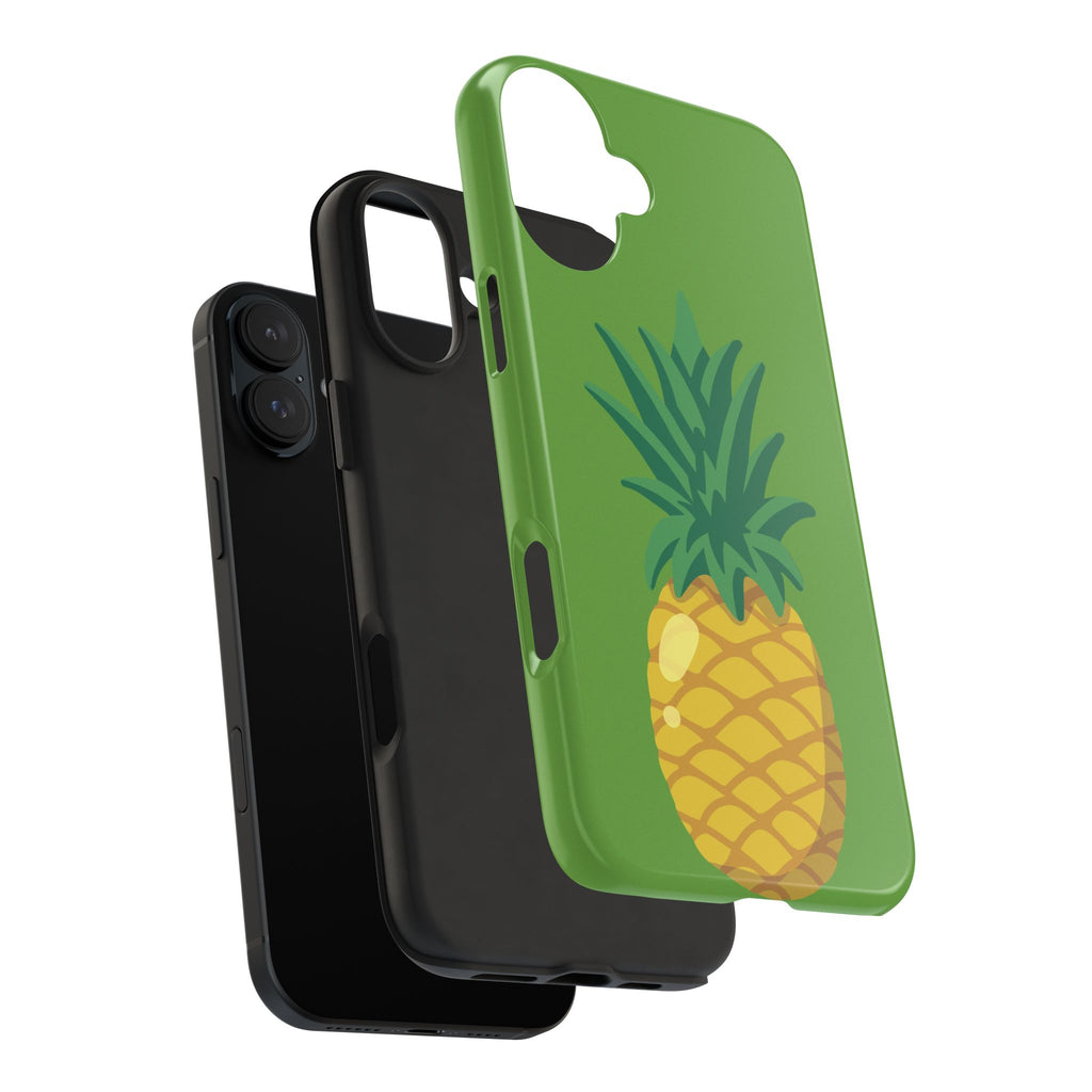 Pineapple Tough Phone Case — Tropical Green Protective Phone Cover
