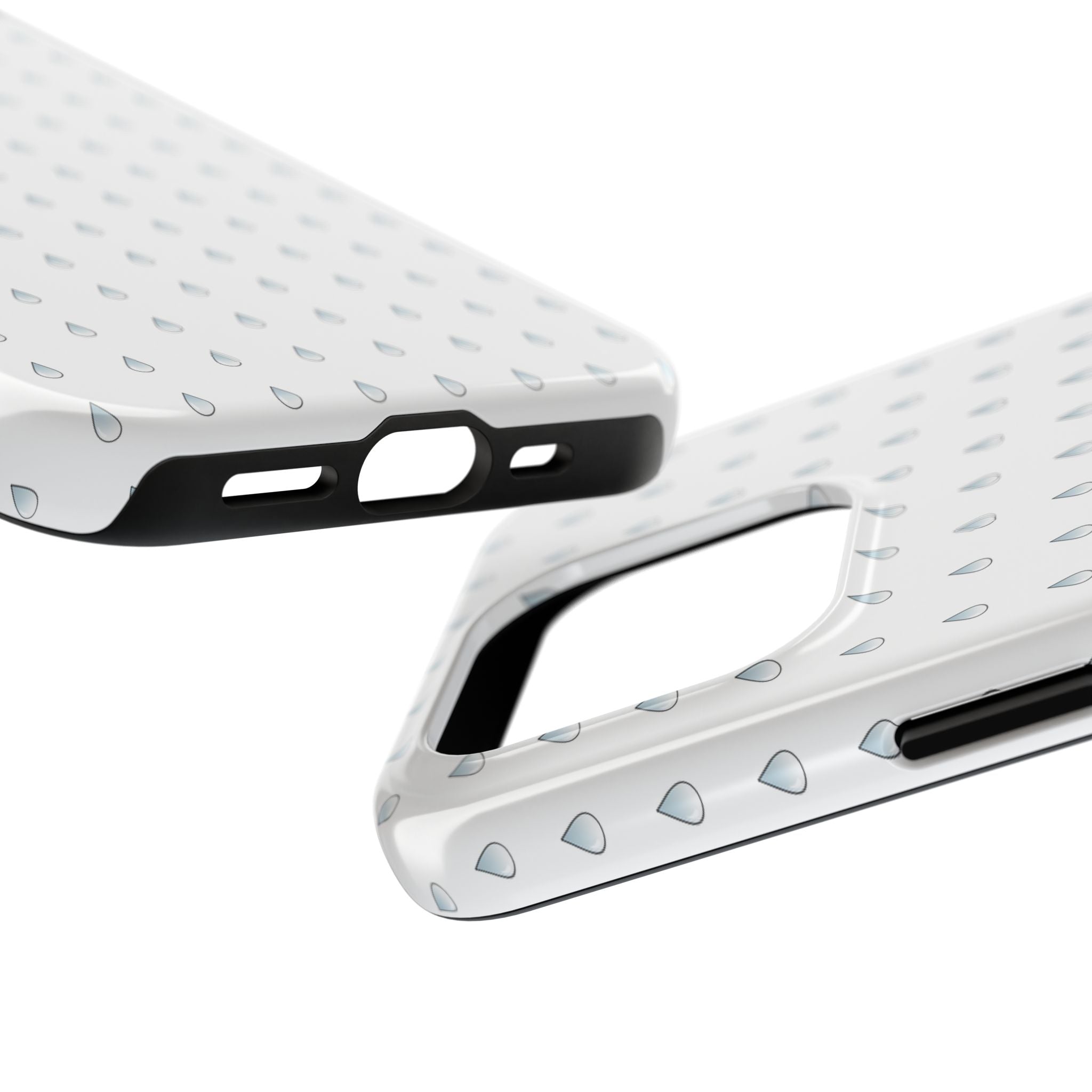 Tough Phone Case — Minimal Raindrop Protective Cover