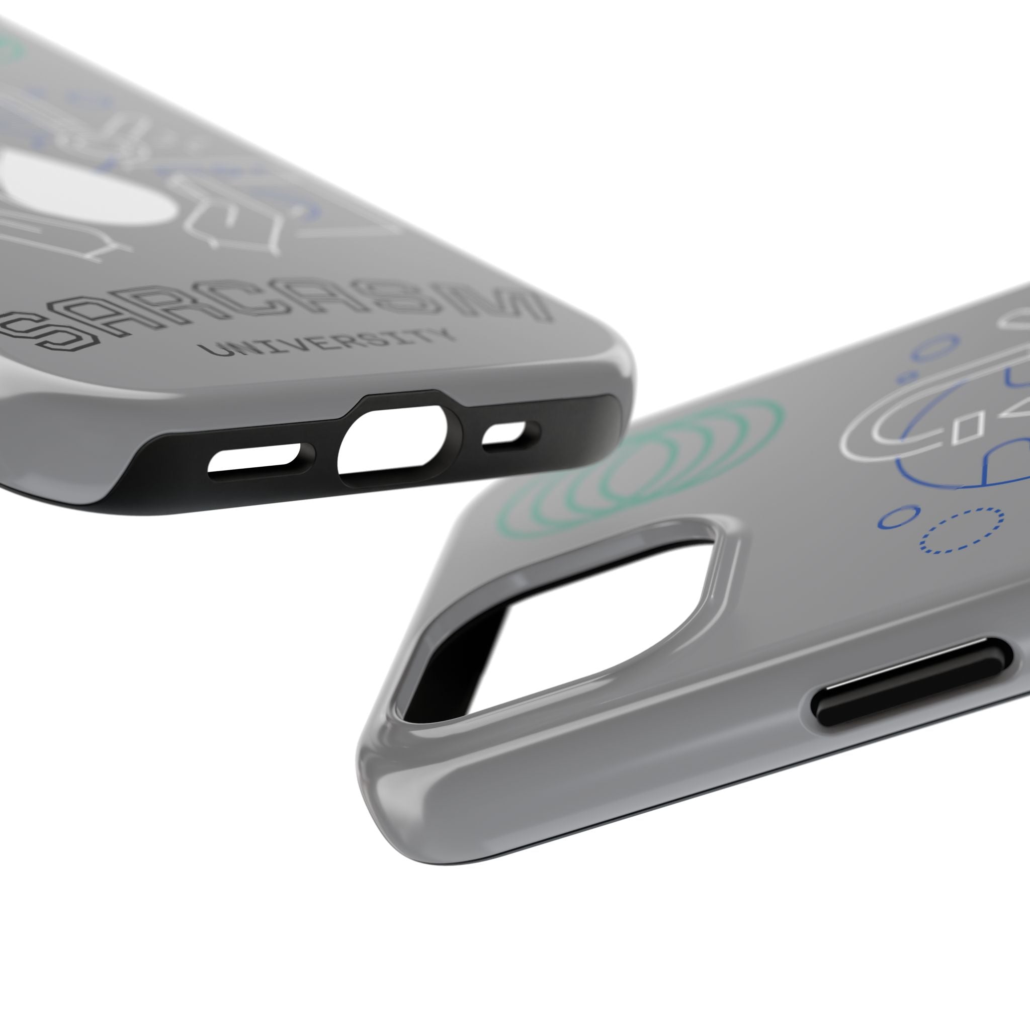 Sarcasm University Tough Phone Case — Scientific Lab Drop Design