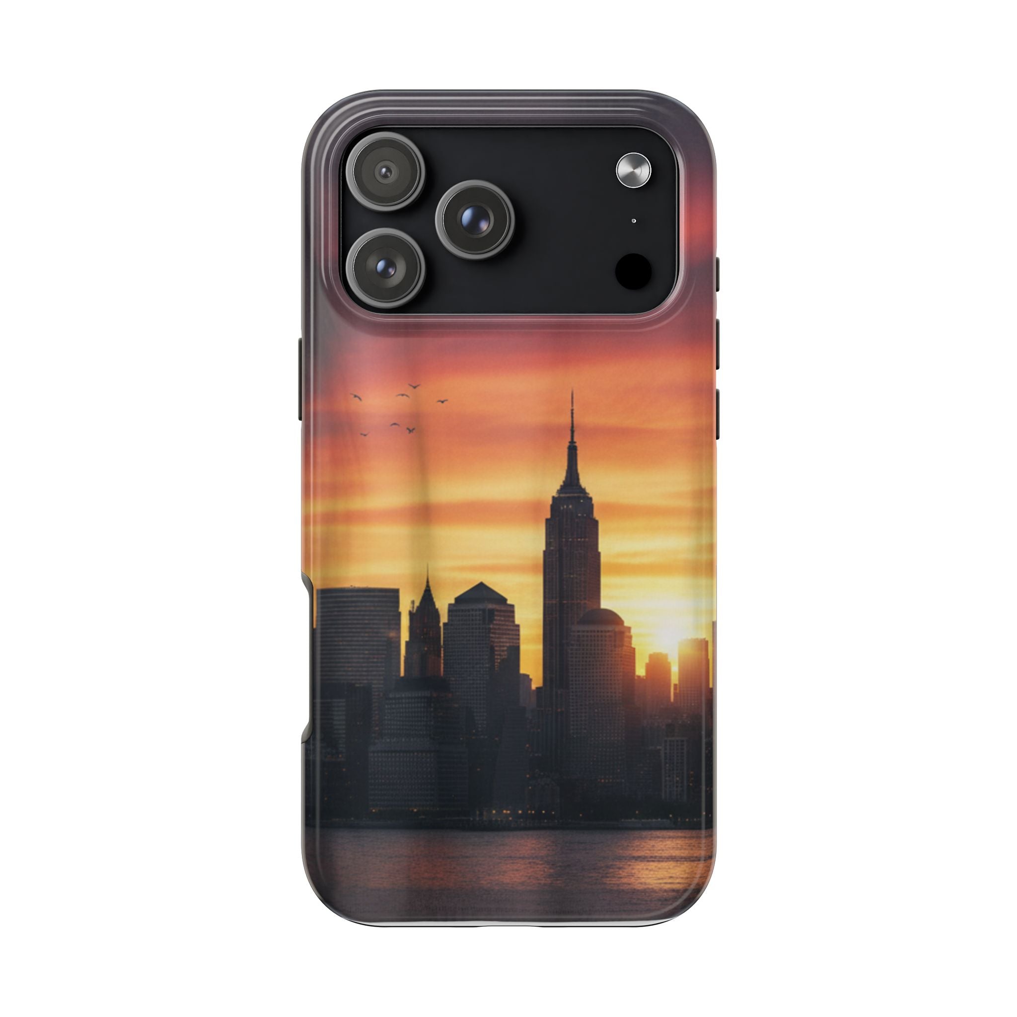 Tough Phone Case — NYC Skyline Sunset Protective Cover