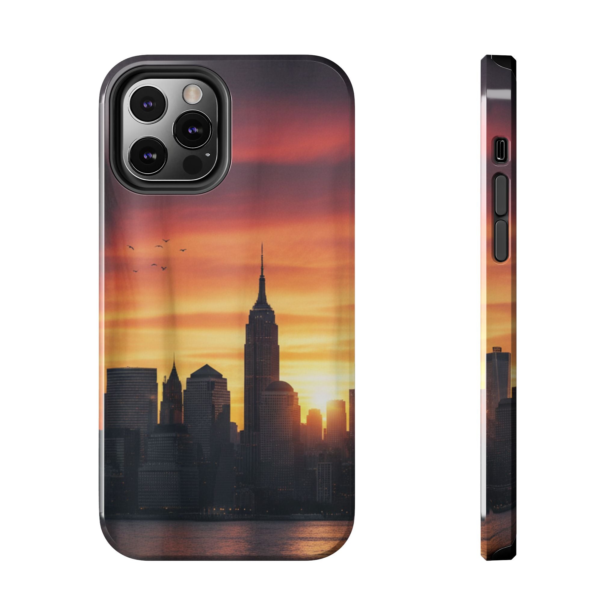 Tough Phone Case — NYC Skyline Sunset Protective Cover
