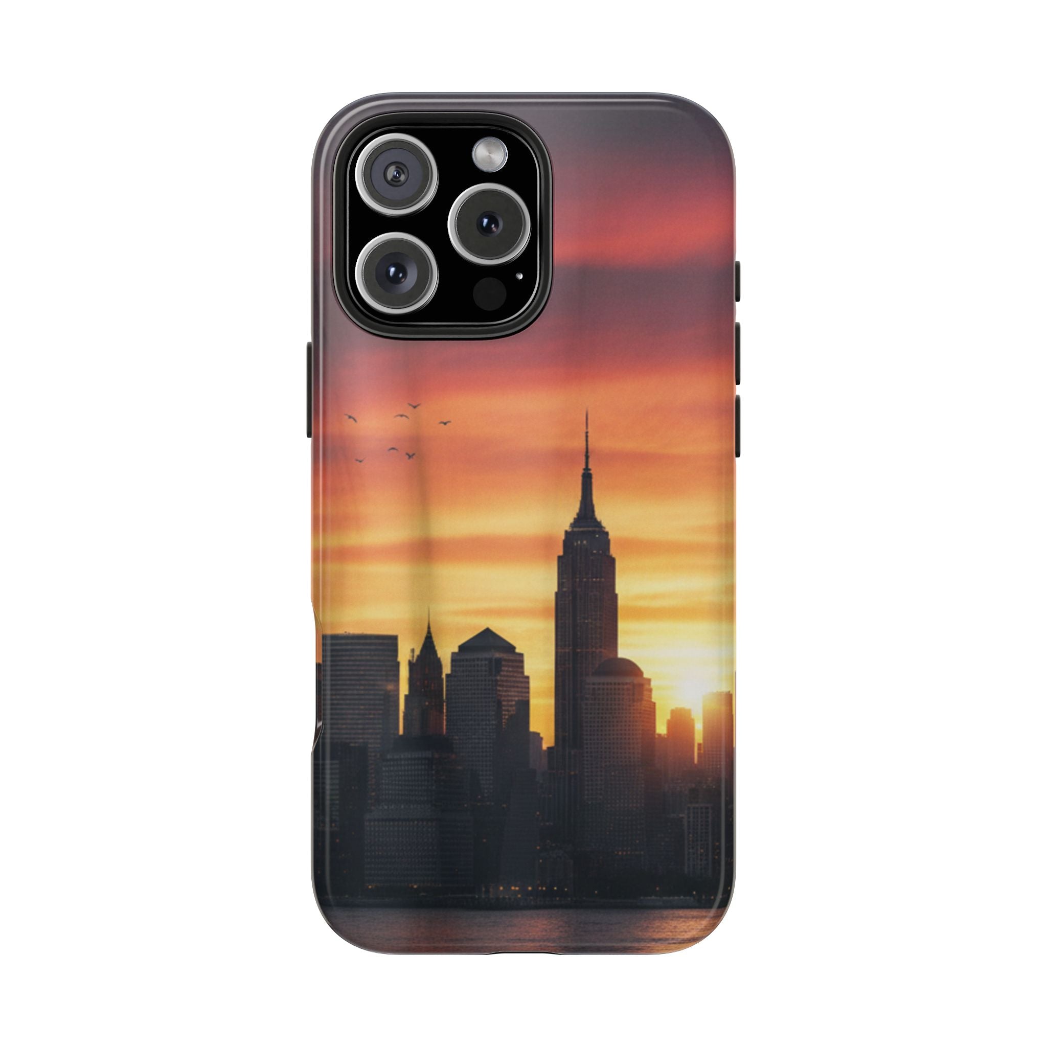 Tough Phone Case — NYC Skyline Sunset Protective Cover