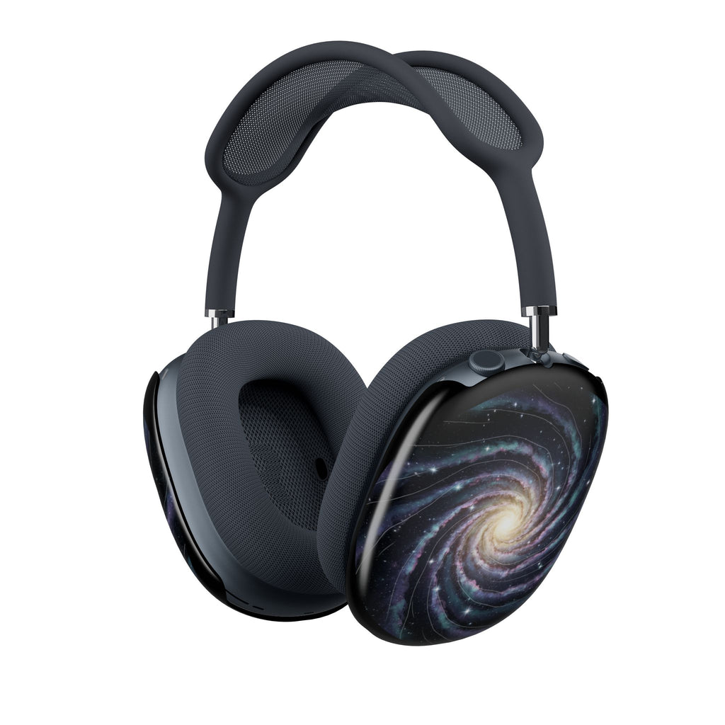Galaxy Swirl AirPods Max Shell Case — Space Nebula Headphone Covers